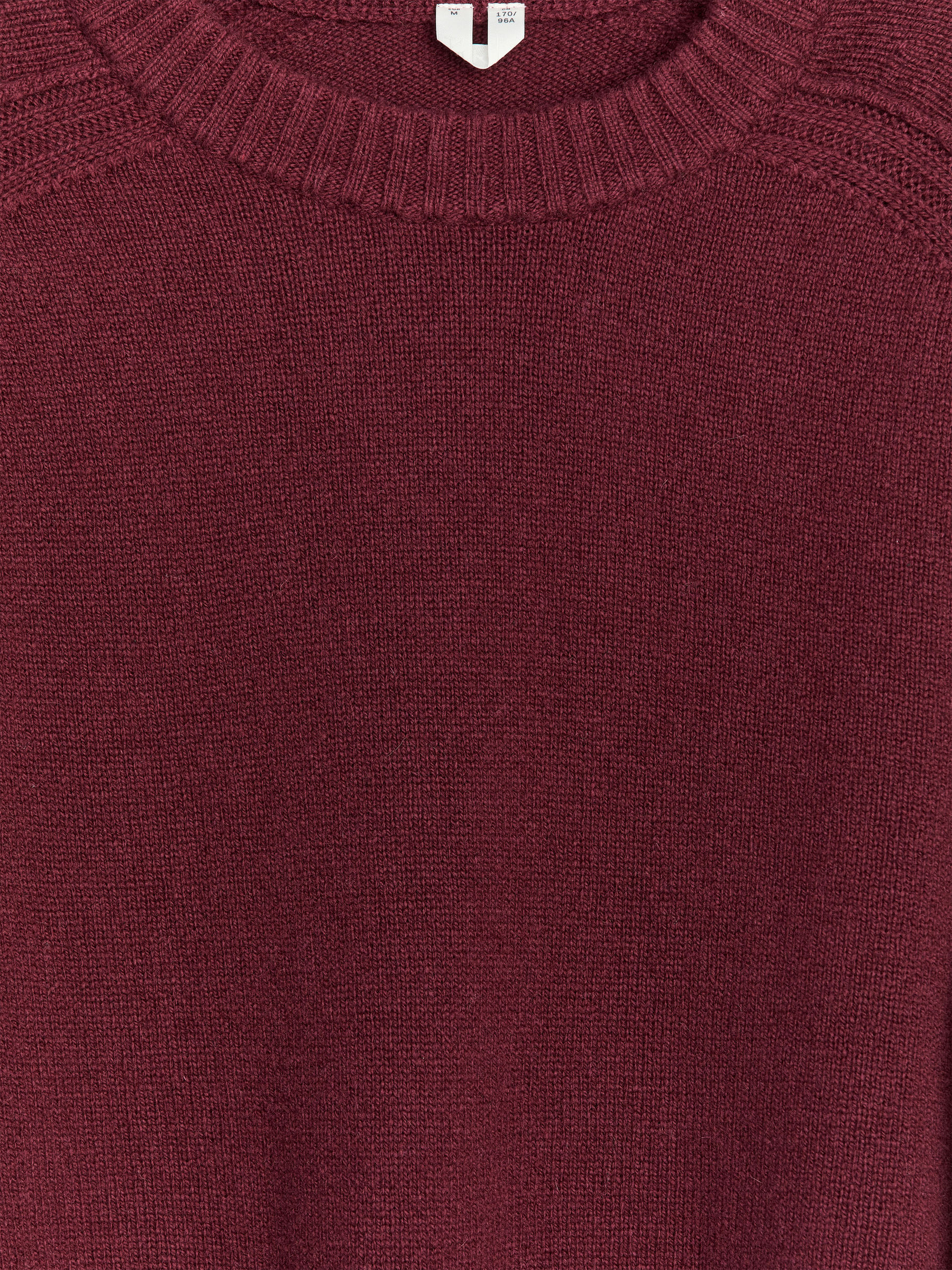Wool Jumper - Dark Red - Regular fit - Women - StillMedia/DescriptiveDetail - 1