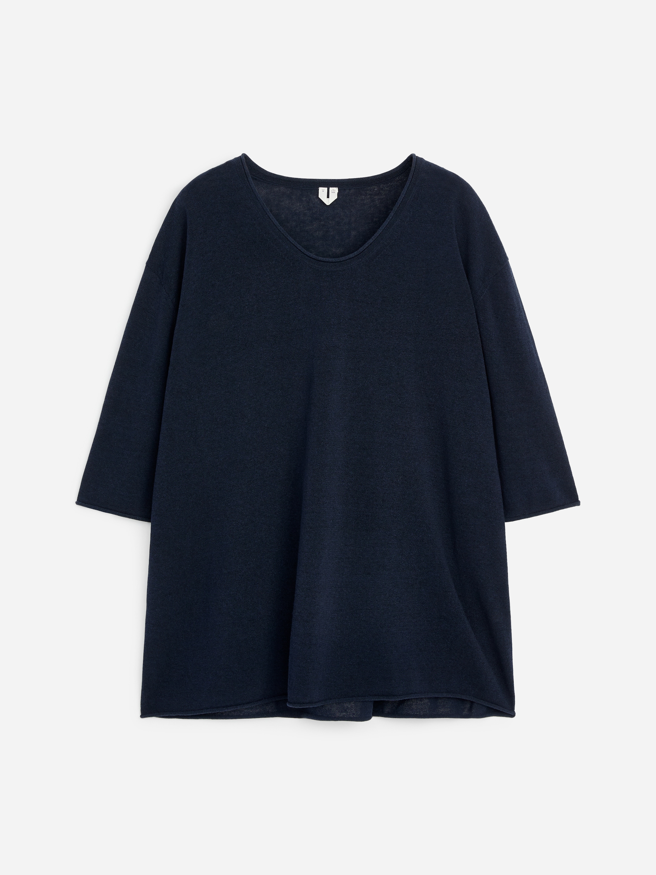 Knitted top - Navy - Regular fit - Women - StillMedia/DescriptiveStillLife - 1