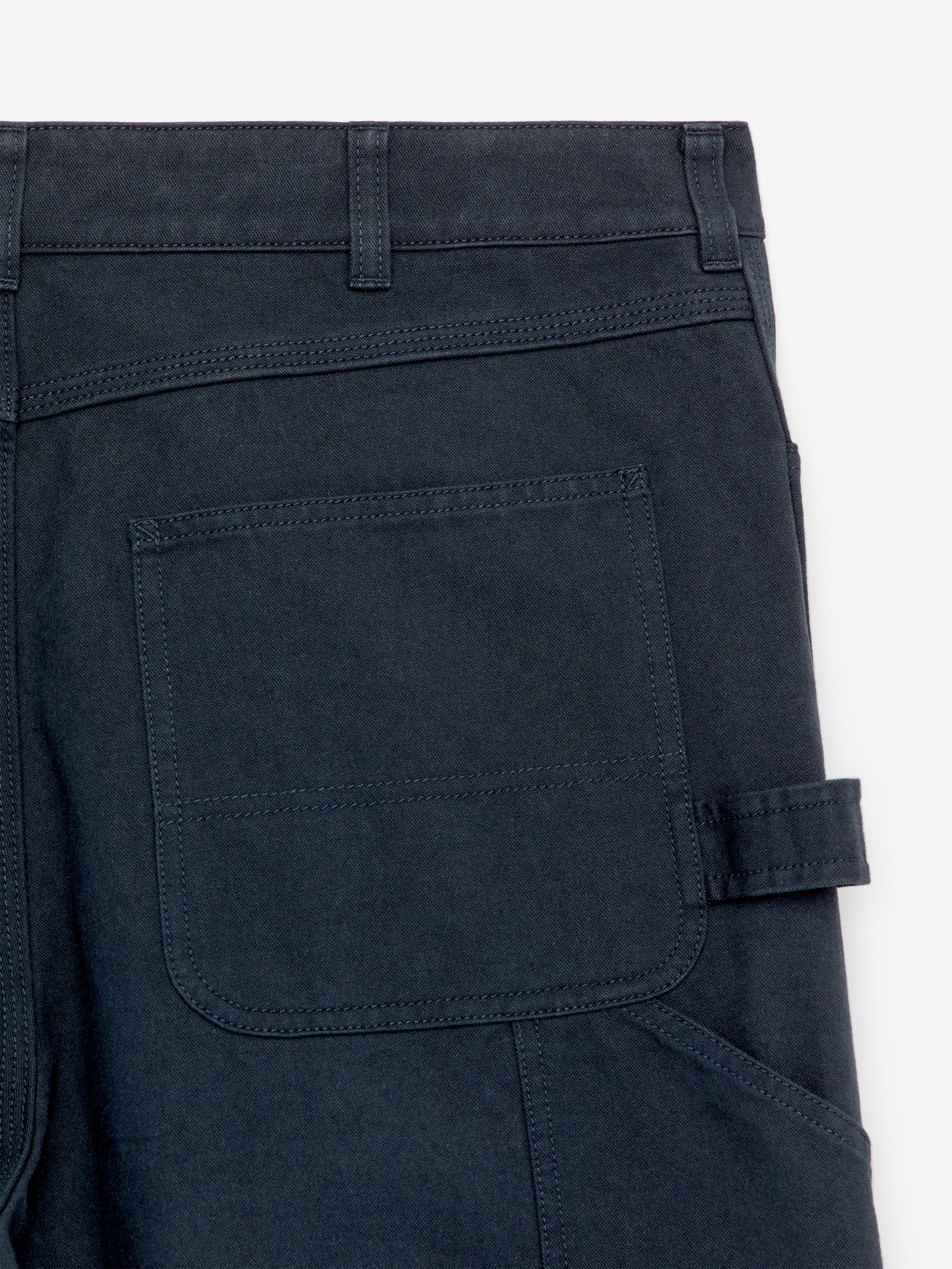 Relaxed Canvas Trousers - Dark Blue - Relaxed fit - Men - StillMedia/DescriptiveDetail - 5