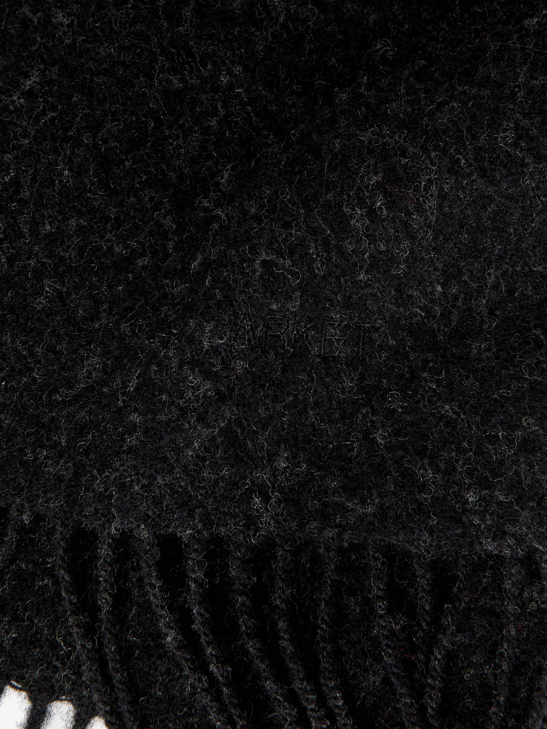 Wool Scarf - Black - Men - StillMedia/DescriptiveDetail - 5