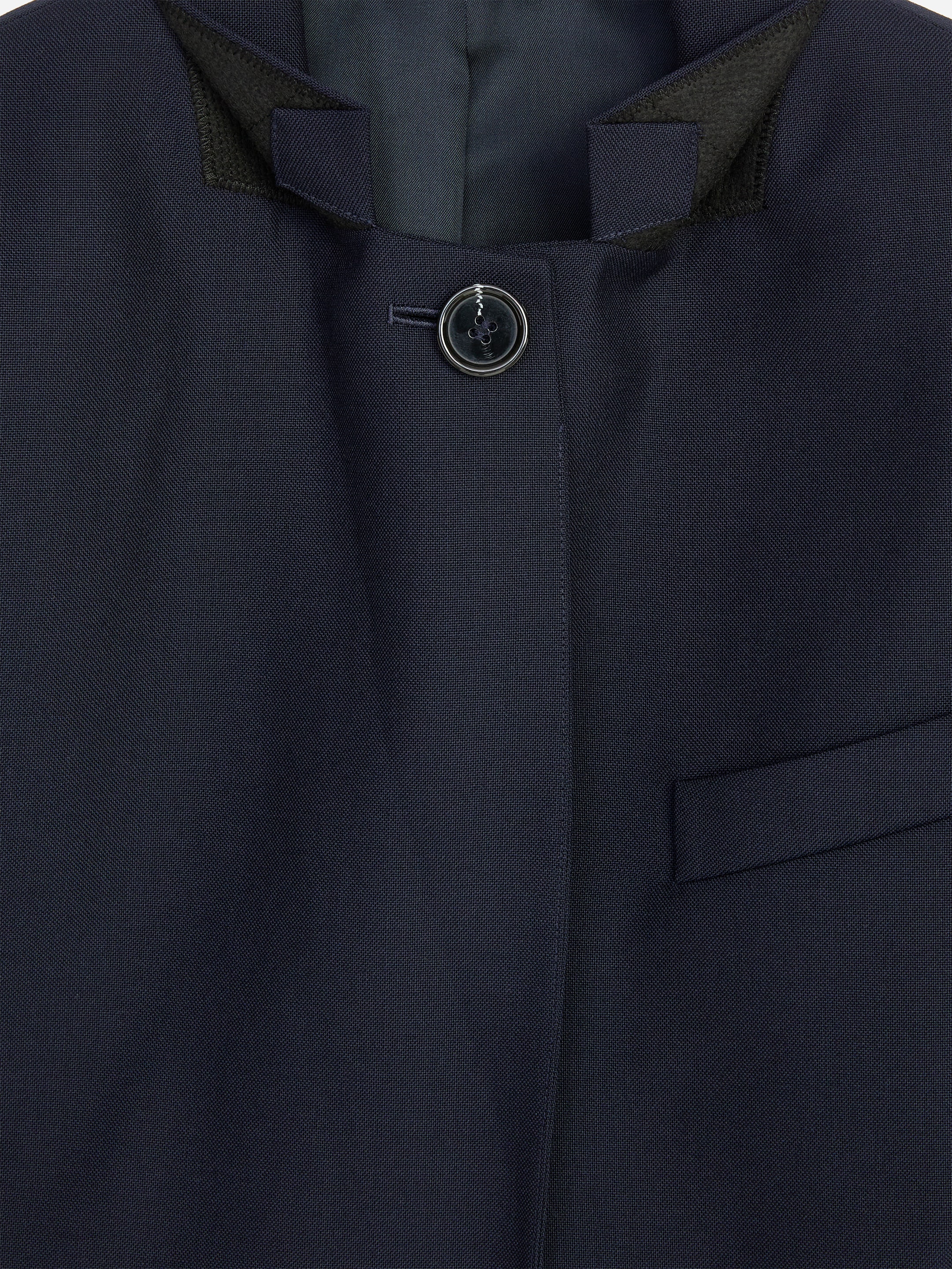 Relaxed Wool Blazer - Dark Blue - Relaxed fit - women - StillMedia/DescriptiveDetail - 1