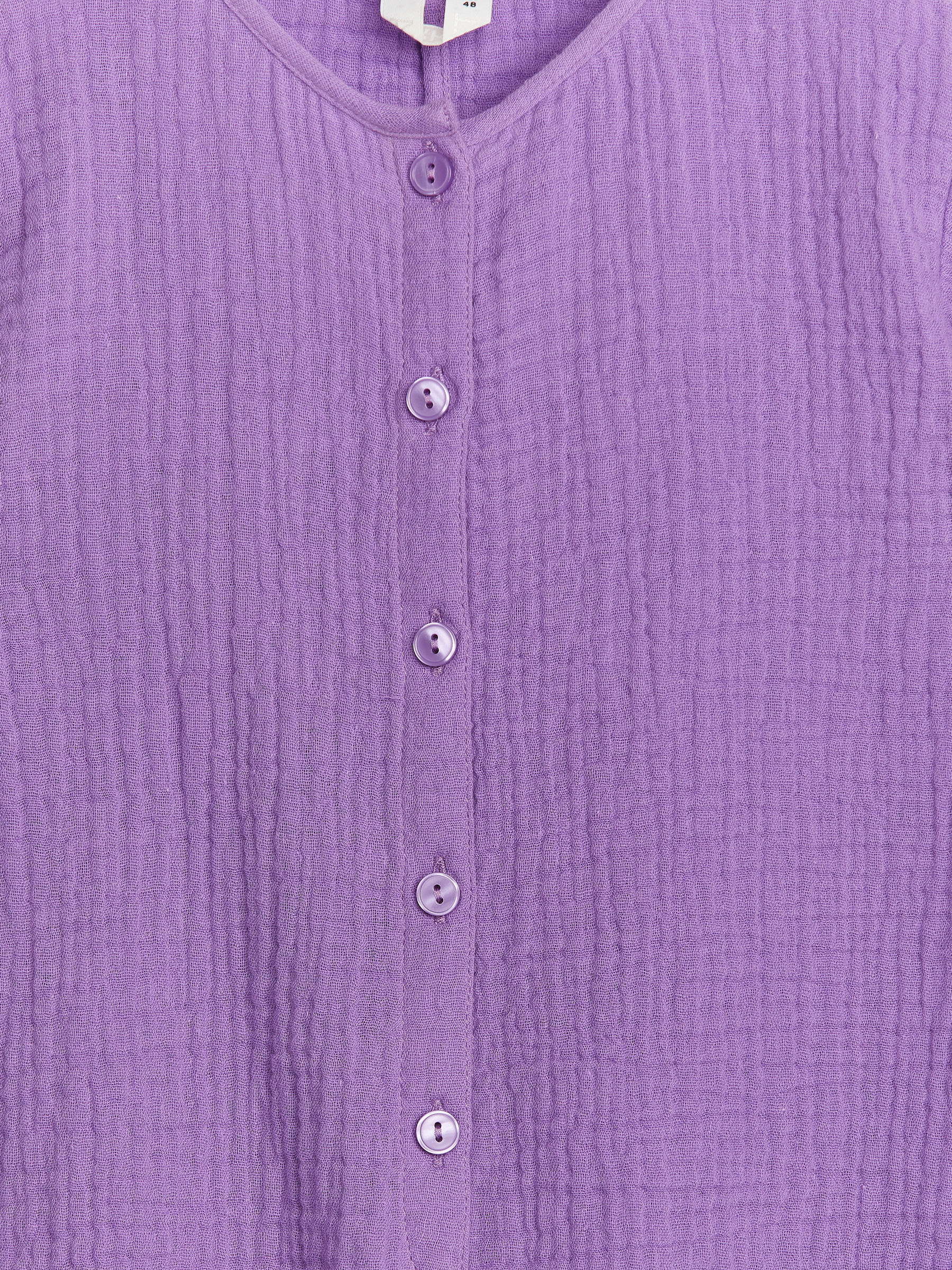 Muslin Romper suit - Lilac - Loose fit - Children - StillMedia/DescriptiveDetail - 1