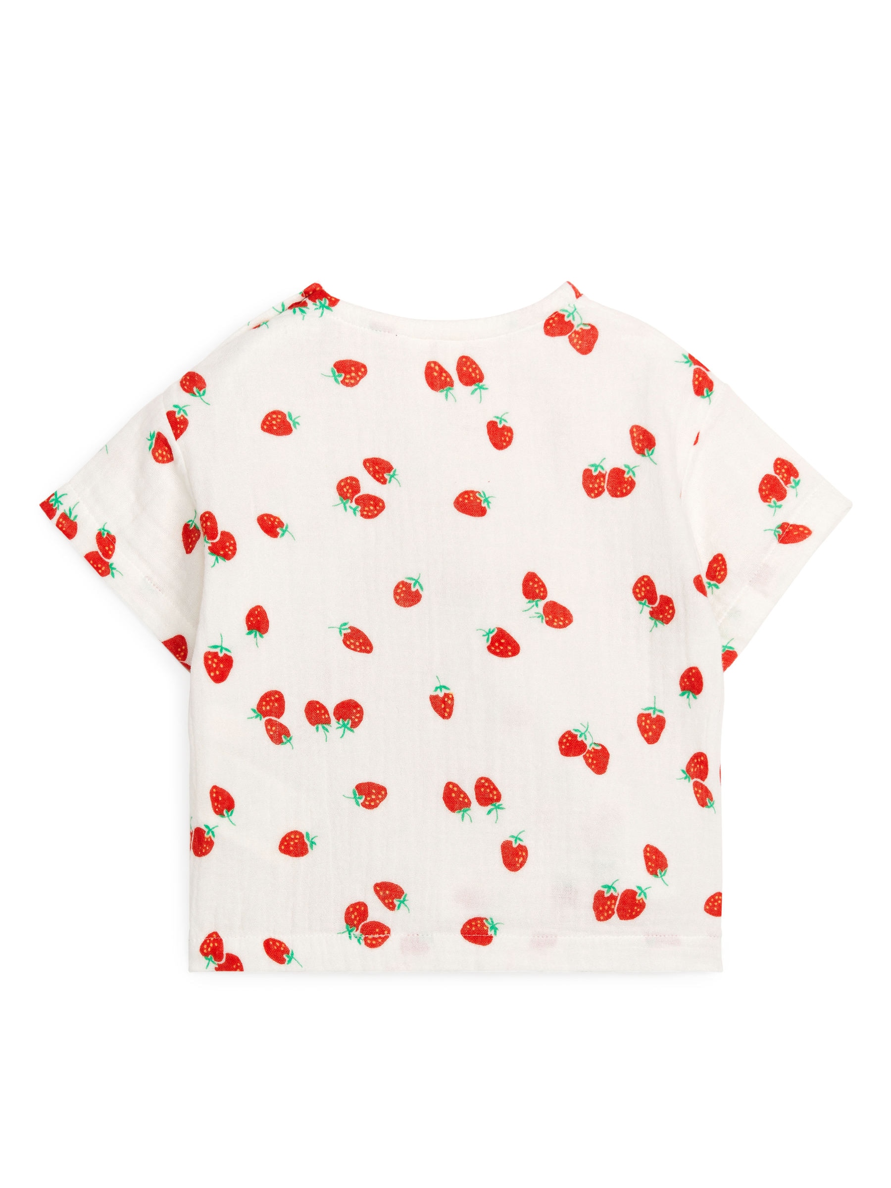 Cotton Muslin T-Shirt - White - Regular fit - Children - StillMedia/DescriptiveStillLife - 3