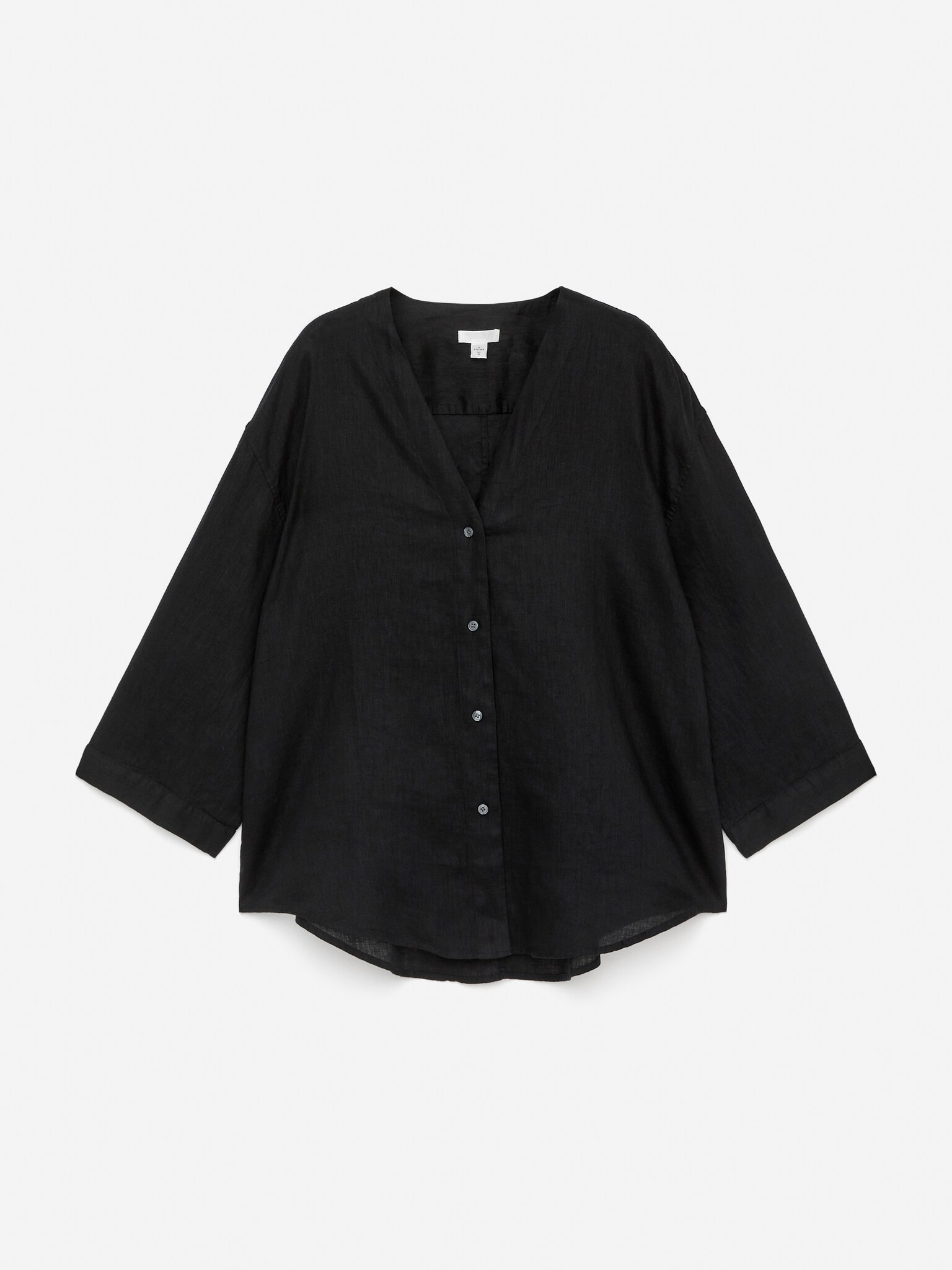 Linen Blouse - Black