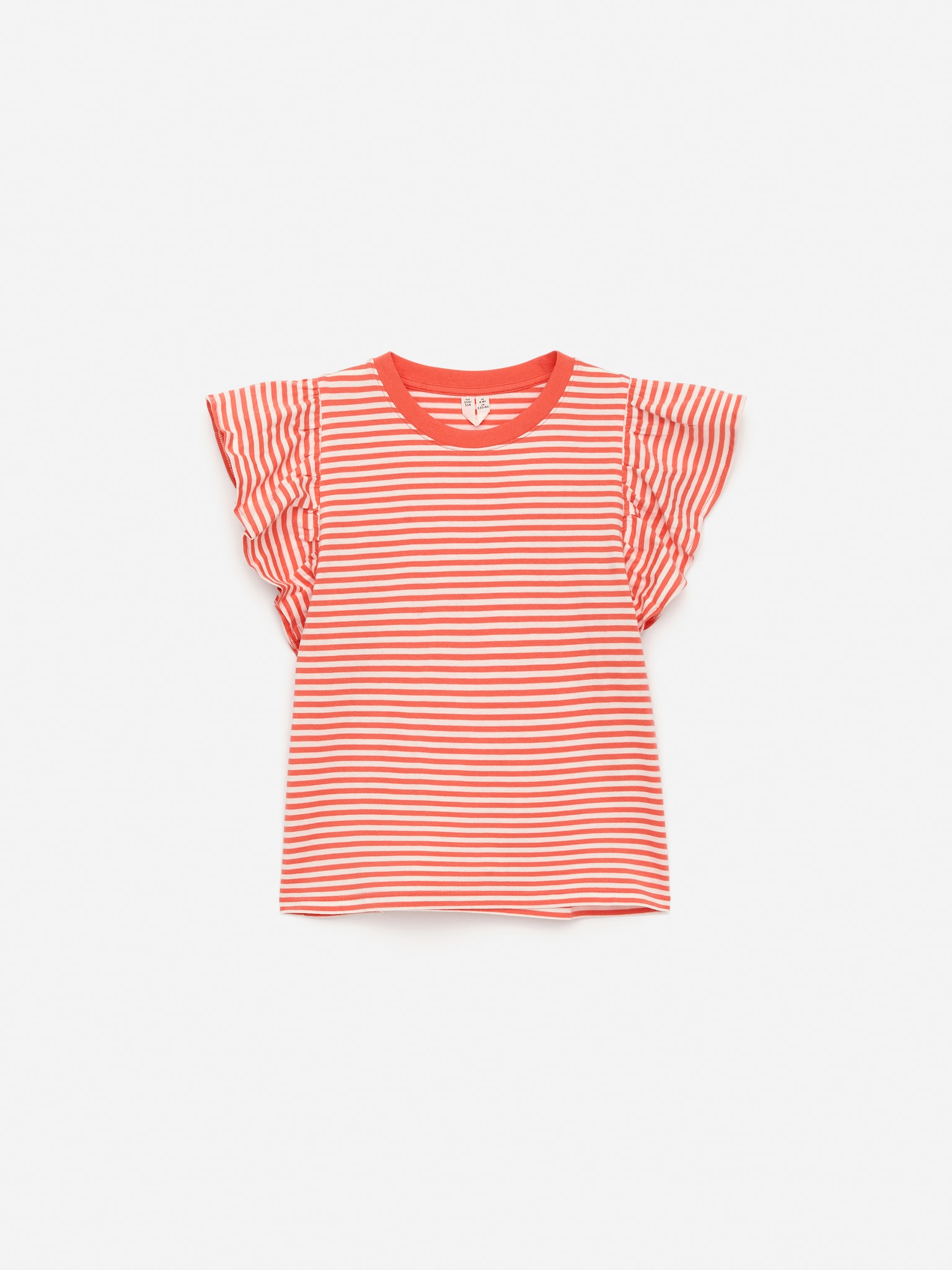 Haut volanté - Orange/Blanc/Bleu foncé/Blanc/Blanc