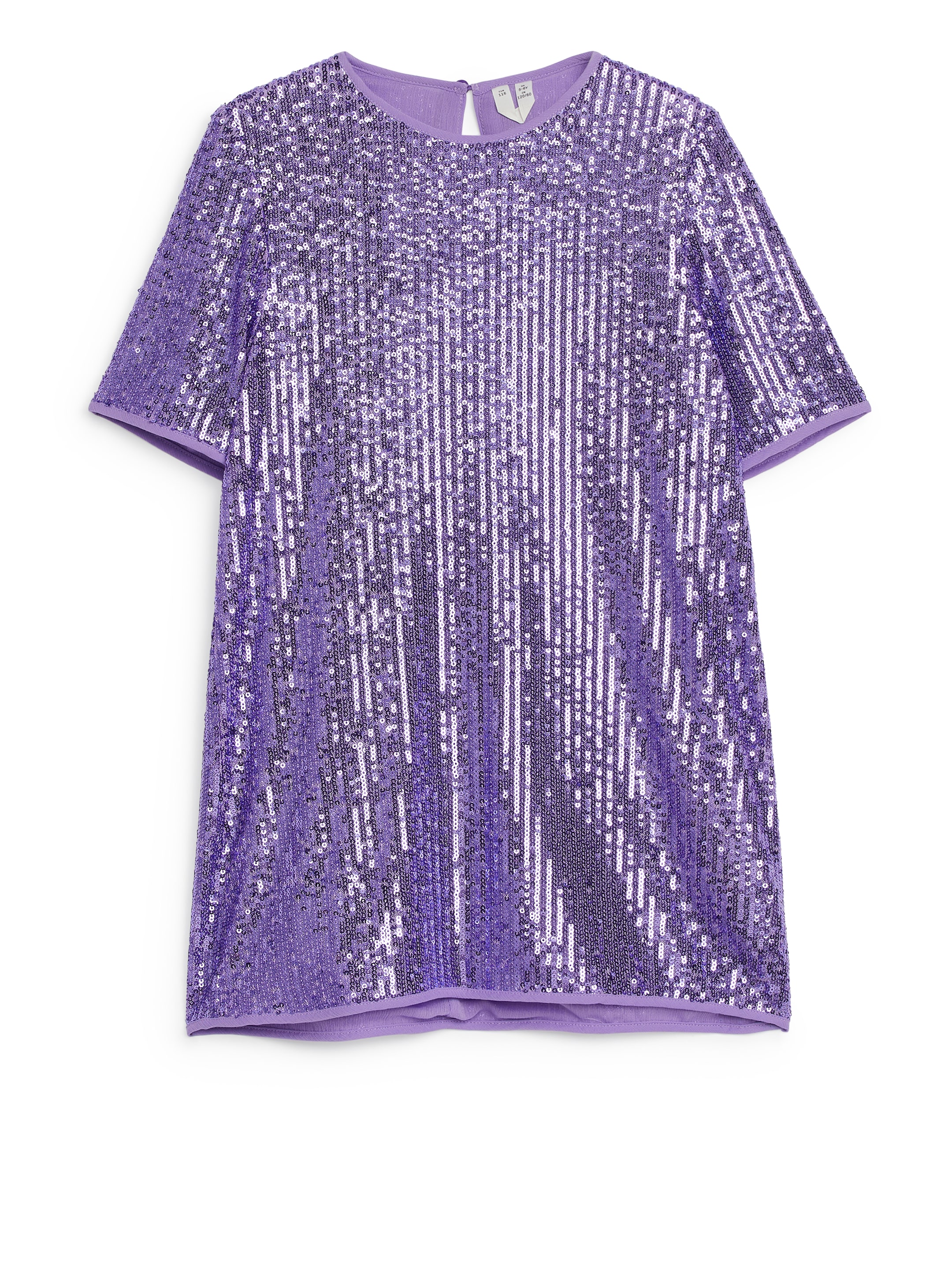 Größeres Bild anzeigen: Paillettenkleid - Lila - Kids | H&M AT 1