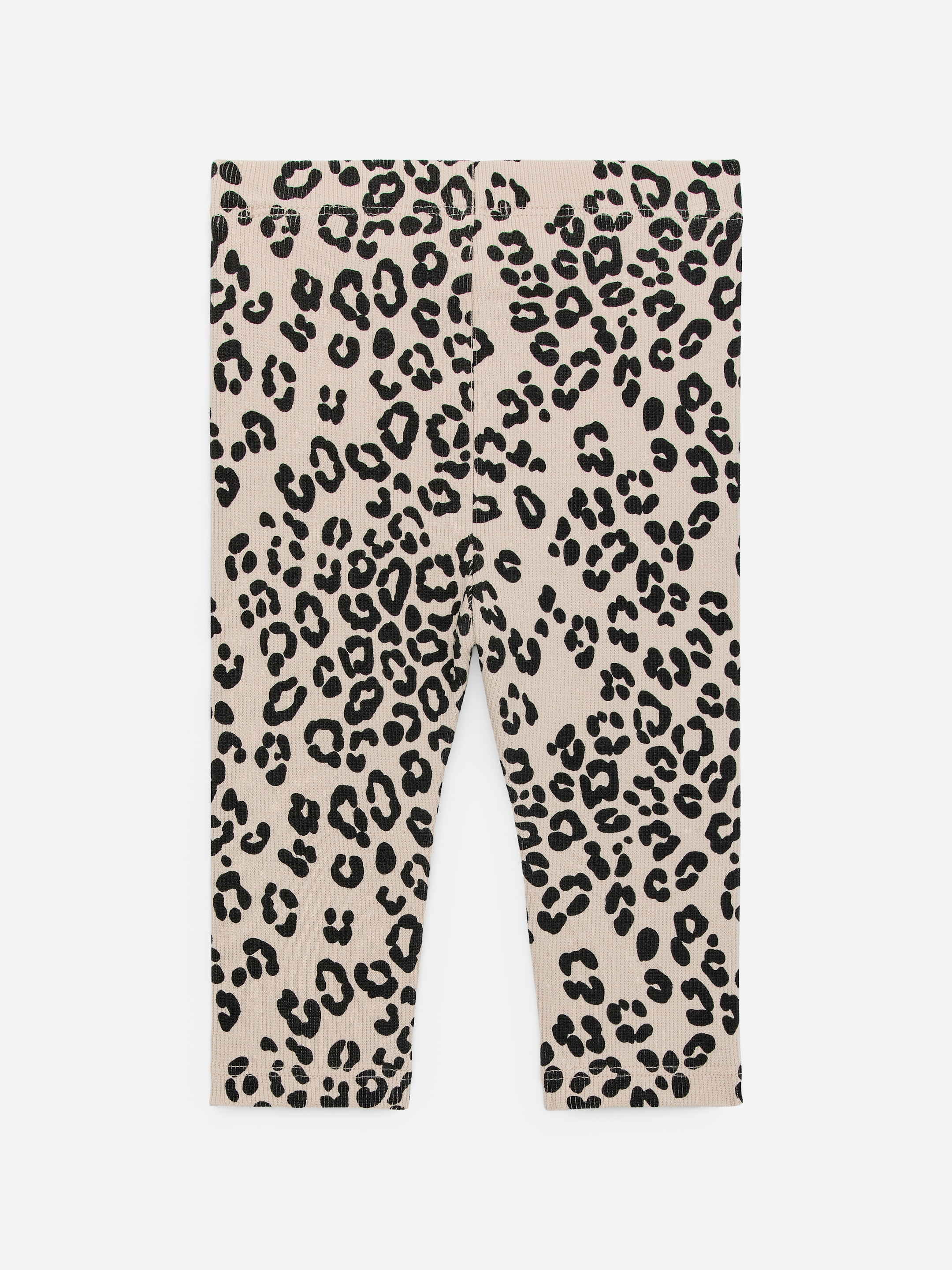 Legginsy w prążki - Beżowy/Czarny - Wąski fason - Children - StillMedia/DescriptiveStillLife - 1