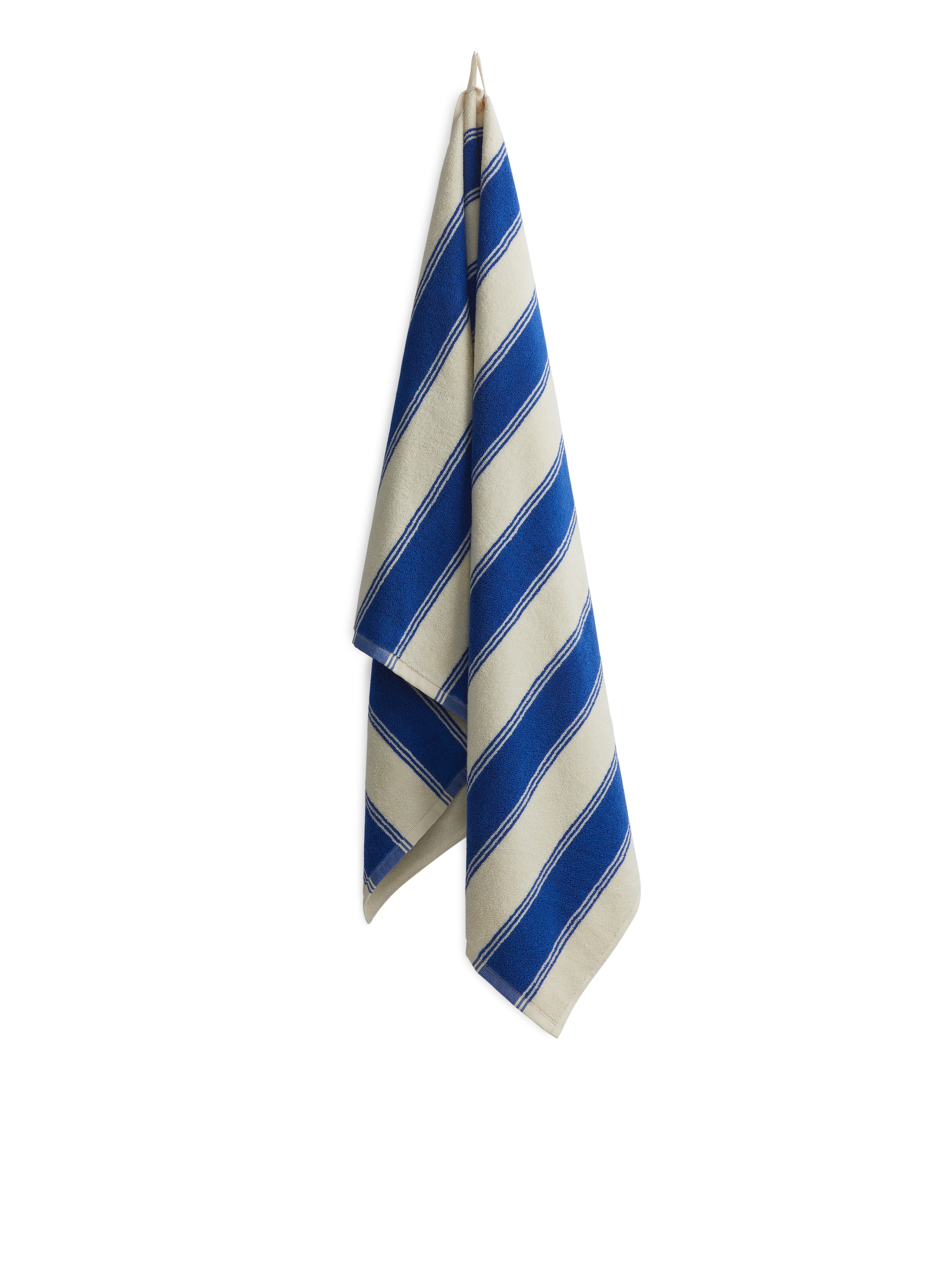 View larger image: Bath Towel 80 x 165 cm - Blue/Beige - Home All | H&M GB 1