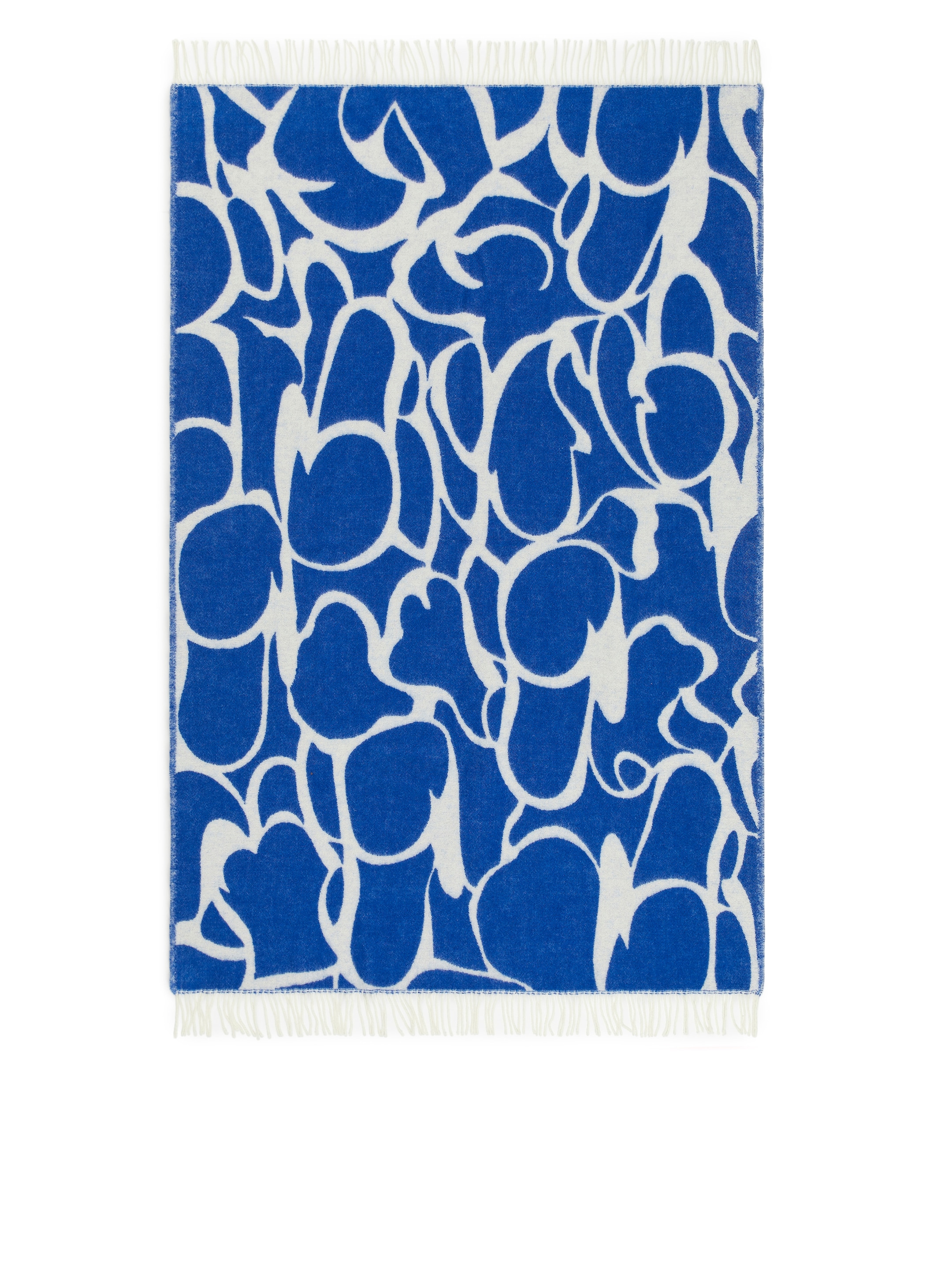 Klippan Ullfilt - Vit/blå - Homeware - StillMedia/DescriptiveStillLife - 1