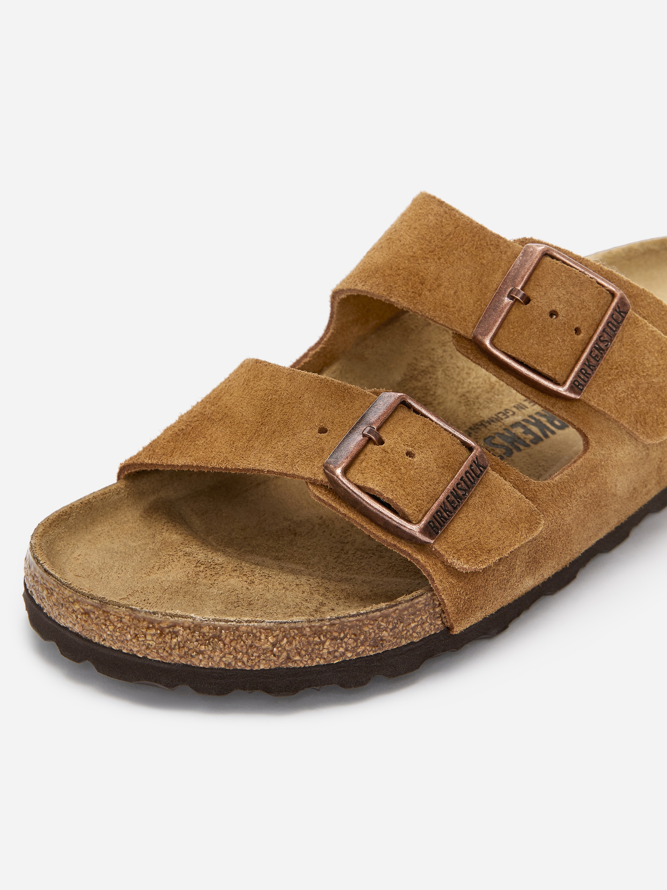 Sandalias Arizona de Birkenstock de ante - Marrón - Women - StillMedia/DescriptiveDetail - 4