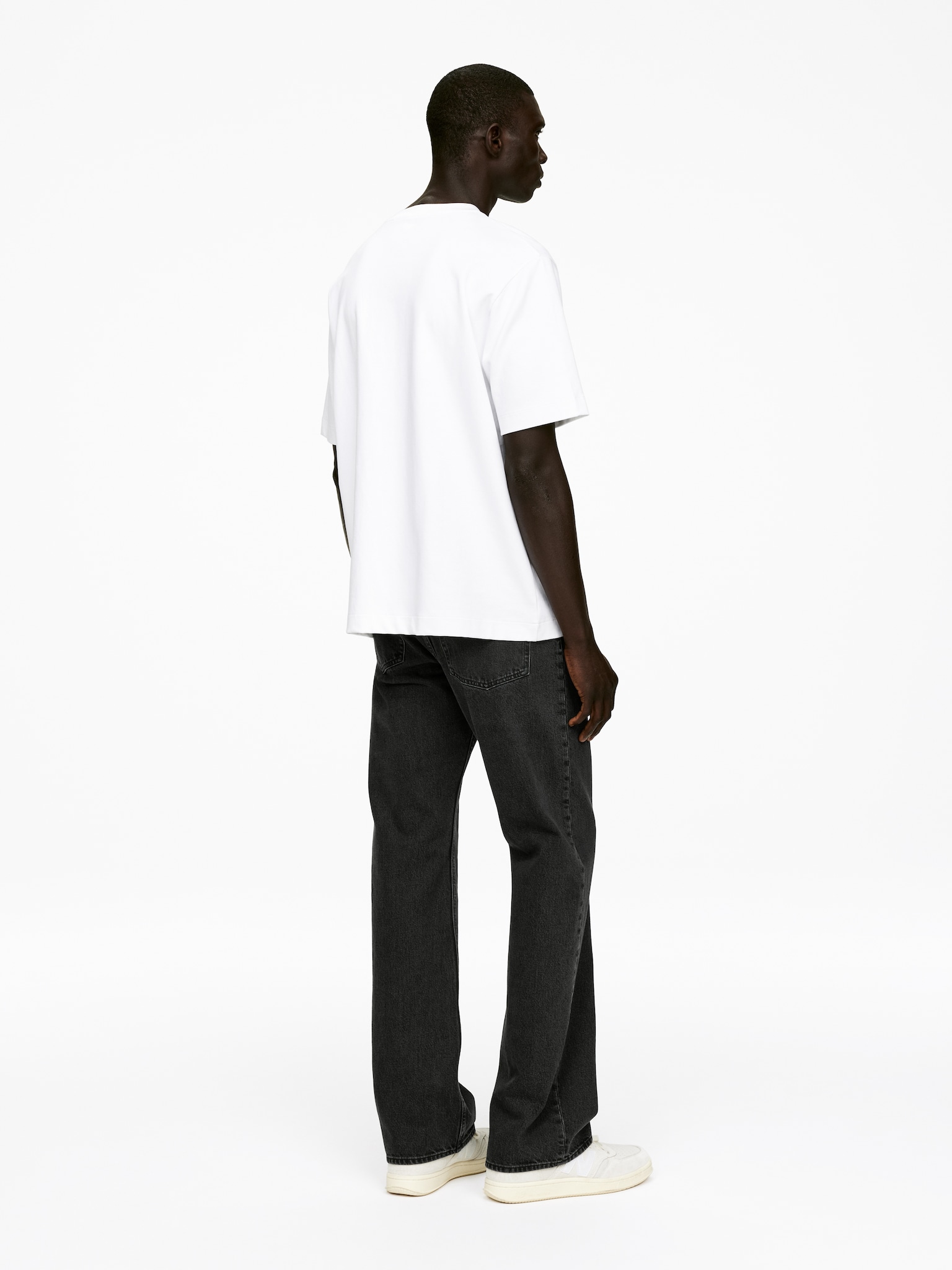 Jeansy CANYON typu bootcut o standardowym kroju - Czarny - 5