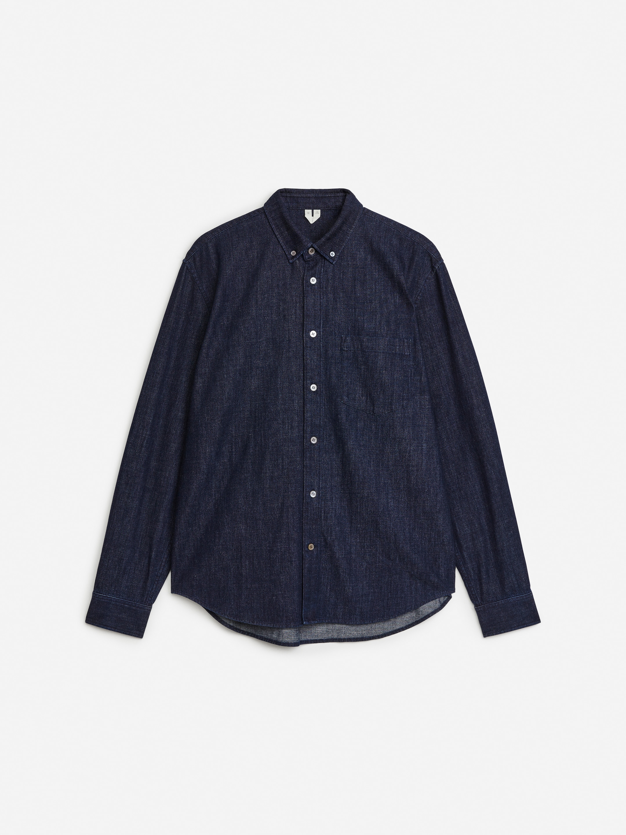 Regular denimskjorta-#2B3241-5514