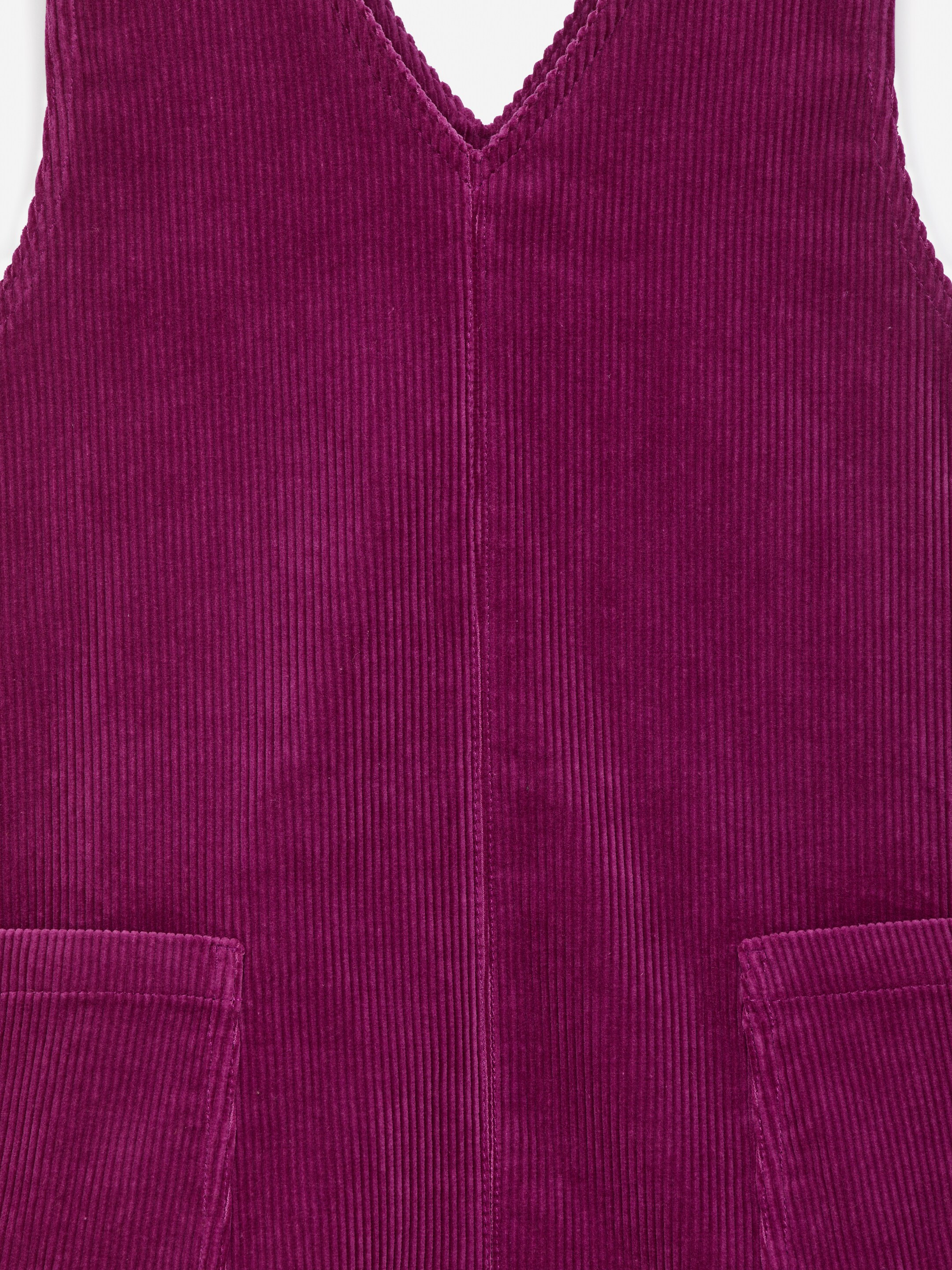 Vezi imaginea mai mare: Rochie din catifea reiată - Fructe de pădure - COPII | H&M RO 3