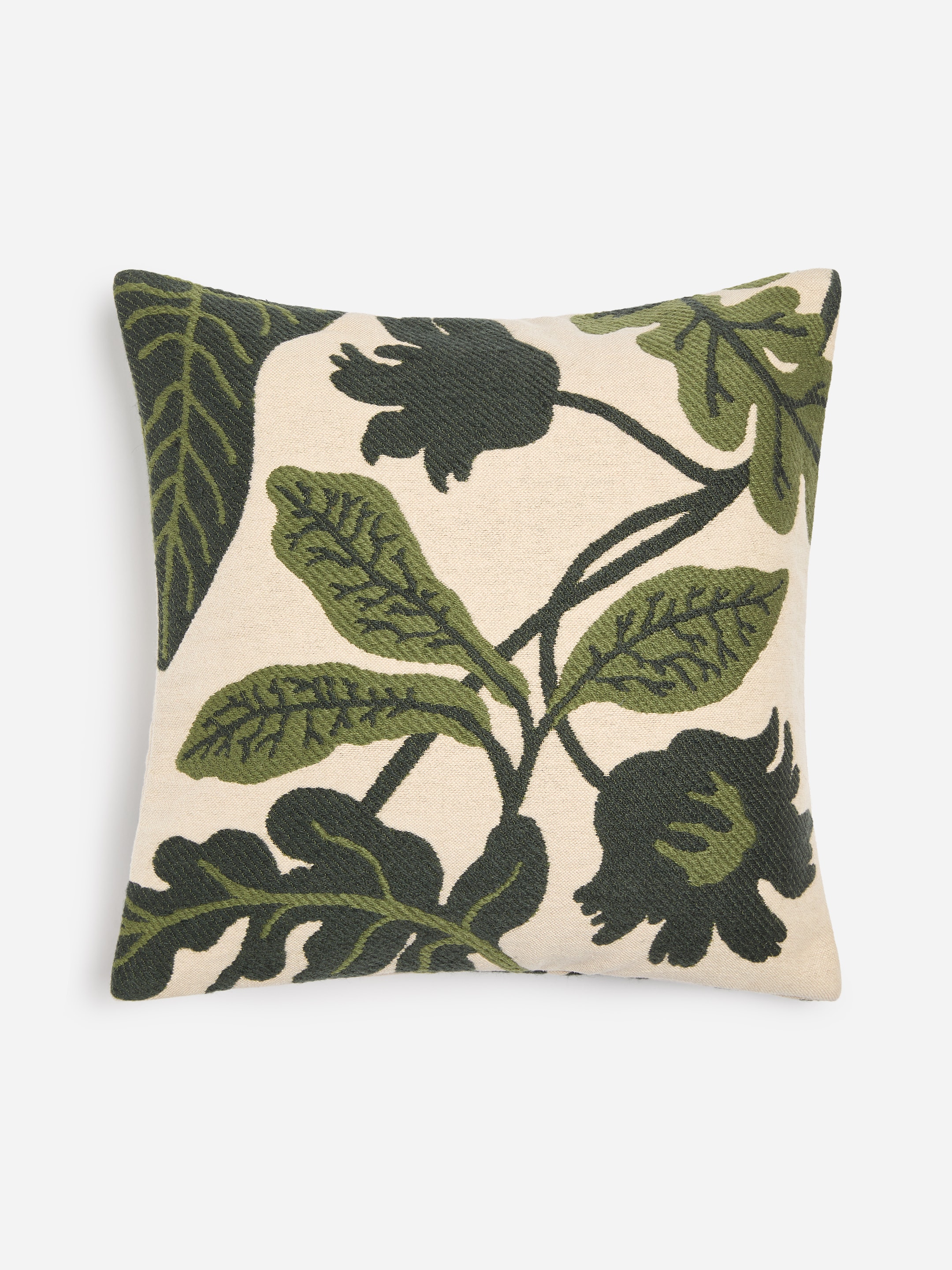 Cotton Wool Cushion Cover 50 x 50 cm-Green-20489