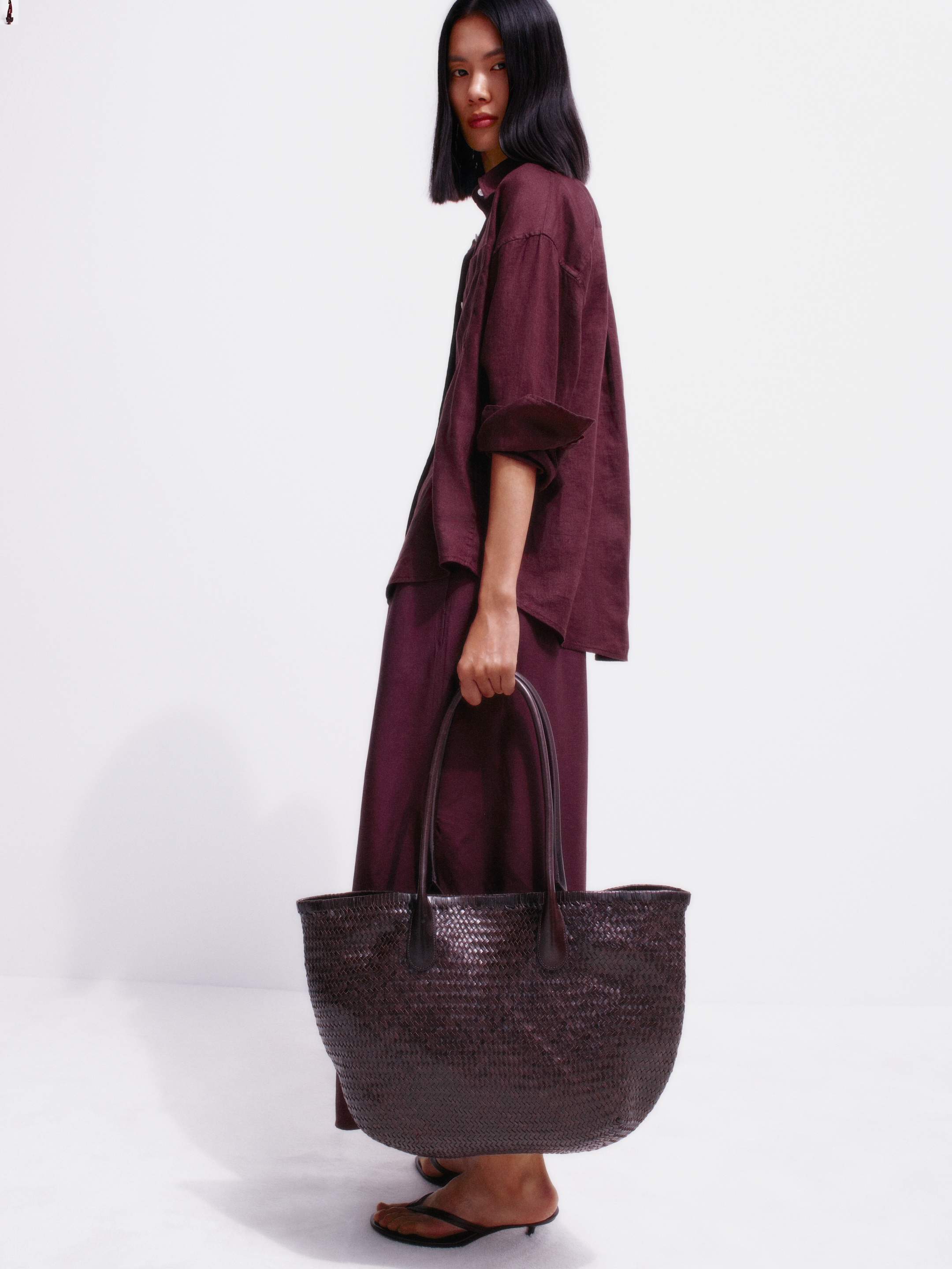 Chemise en lin - Marron - Regular fit - Femme - StillMedia/Environmental - 1