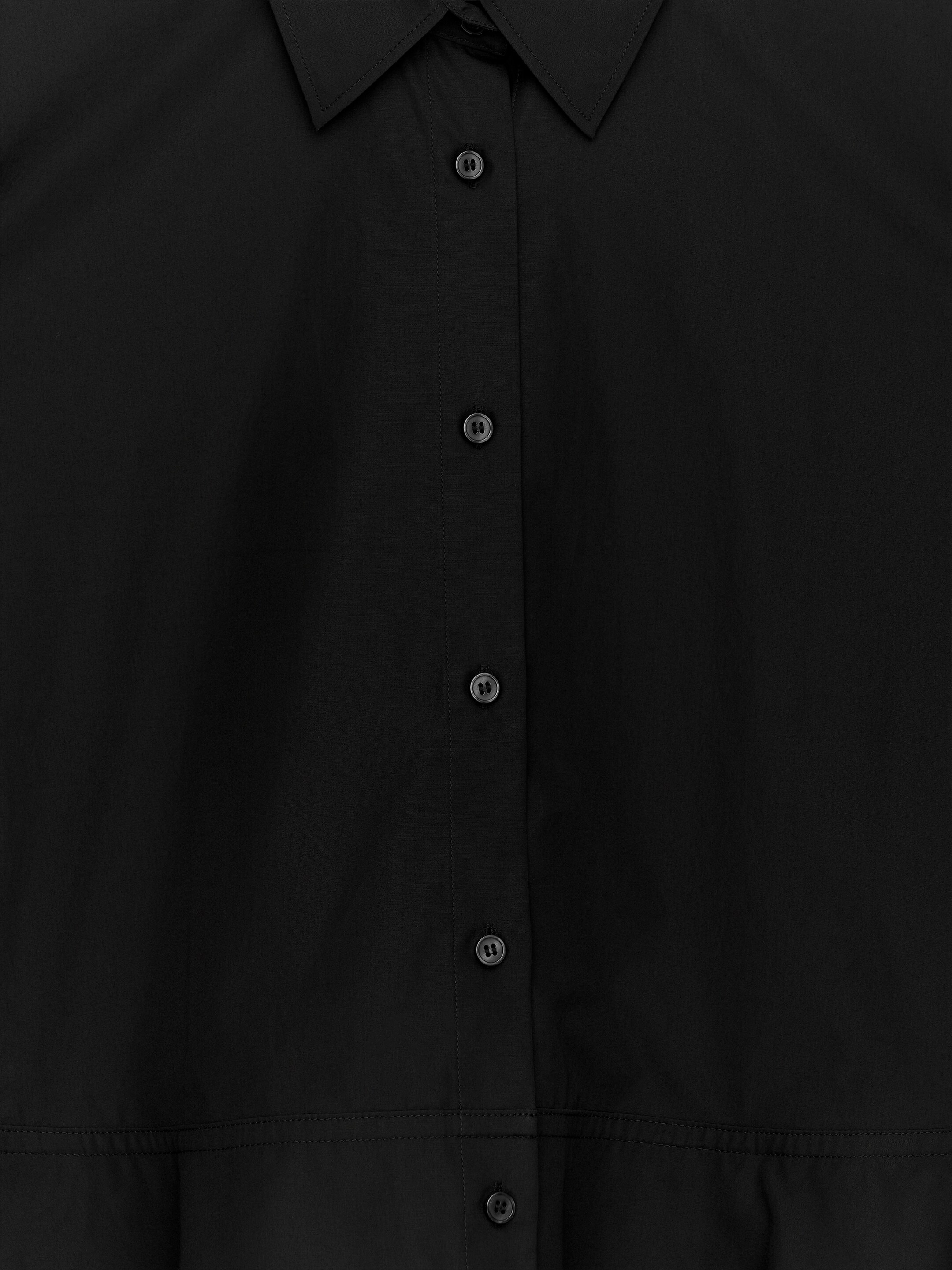 Zobraziť väčší obrázok: Bavlnená peplum blúzka - Čierna - ŽENY | H&M SK 6