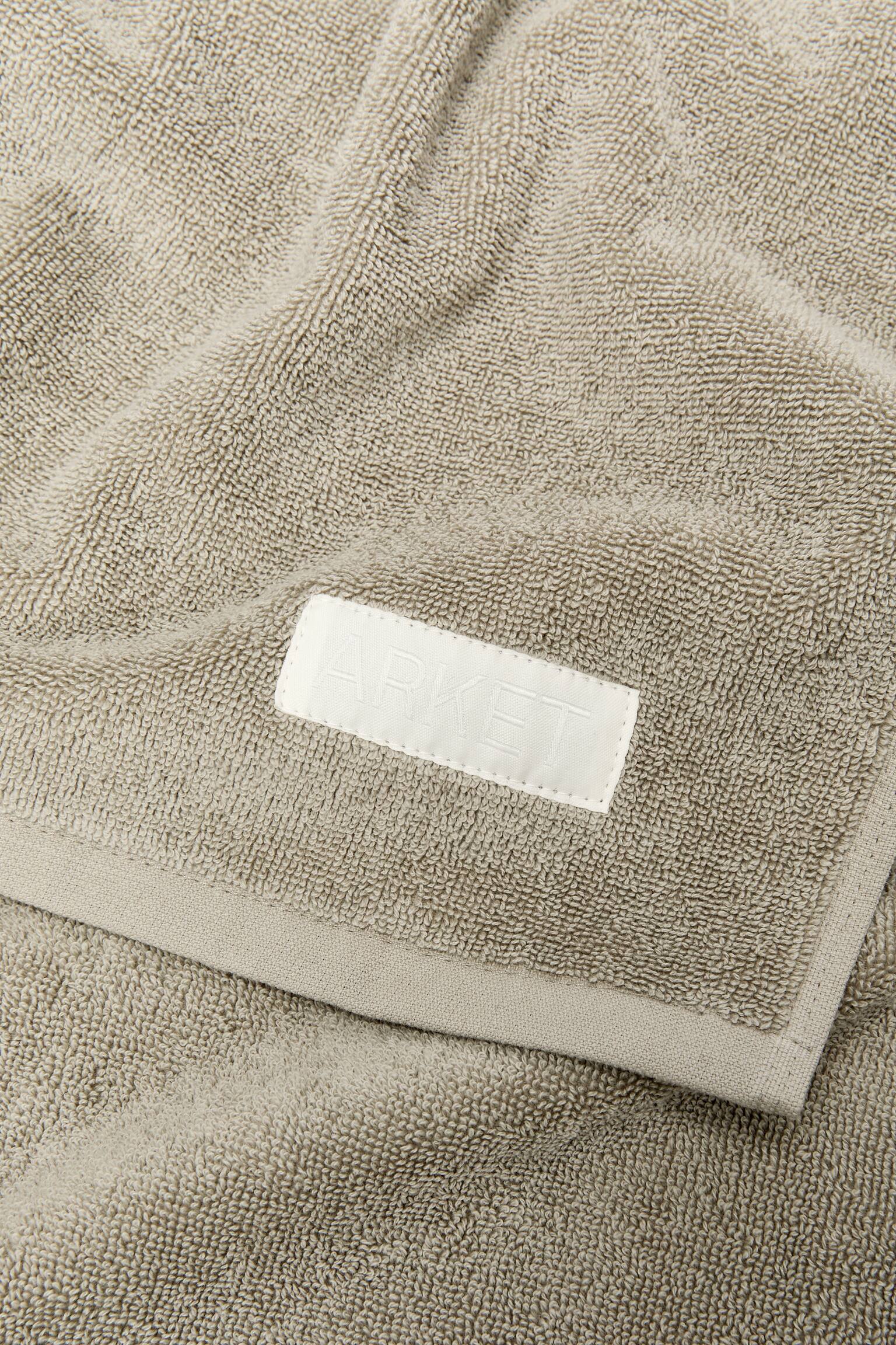 Osuška 70 x 140 cm - Prachovo zelená/Off White - 3