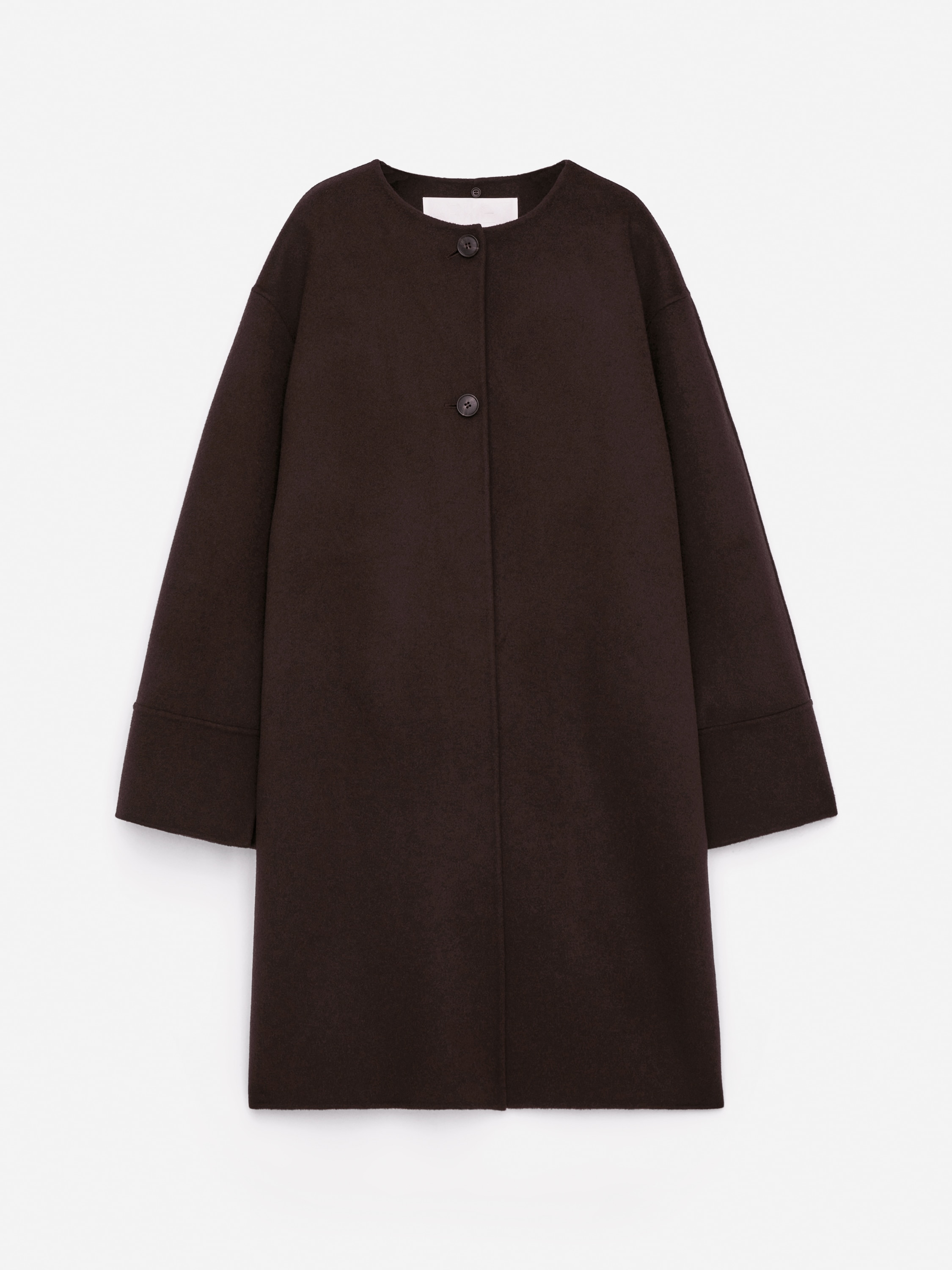 Cape Doublé Coat – Dark Brown – Women – ARKET EU