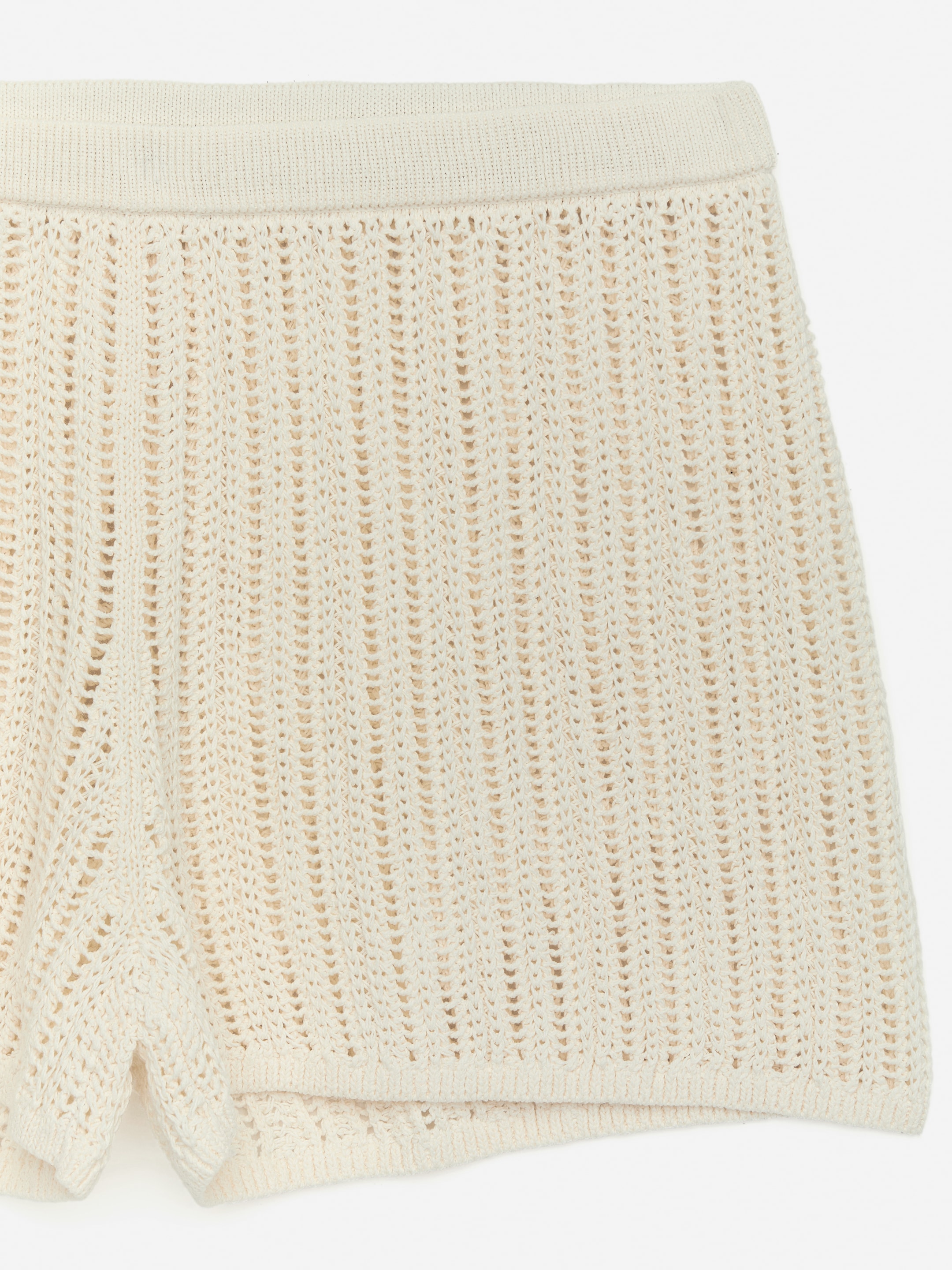 Zobrazit větší obrázek: Mini šortky - Bílá - ŽENY | H&M CZ 6