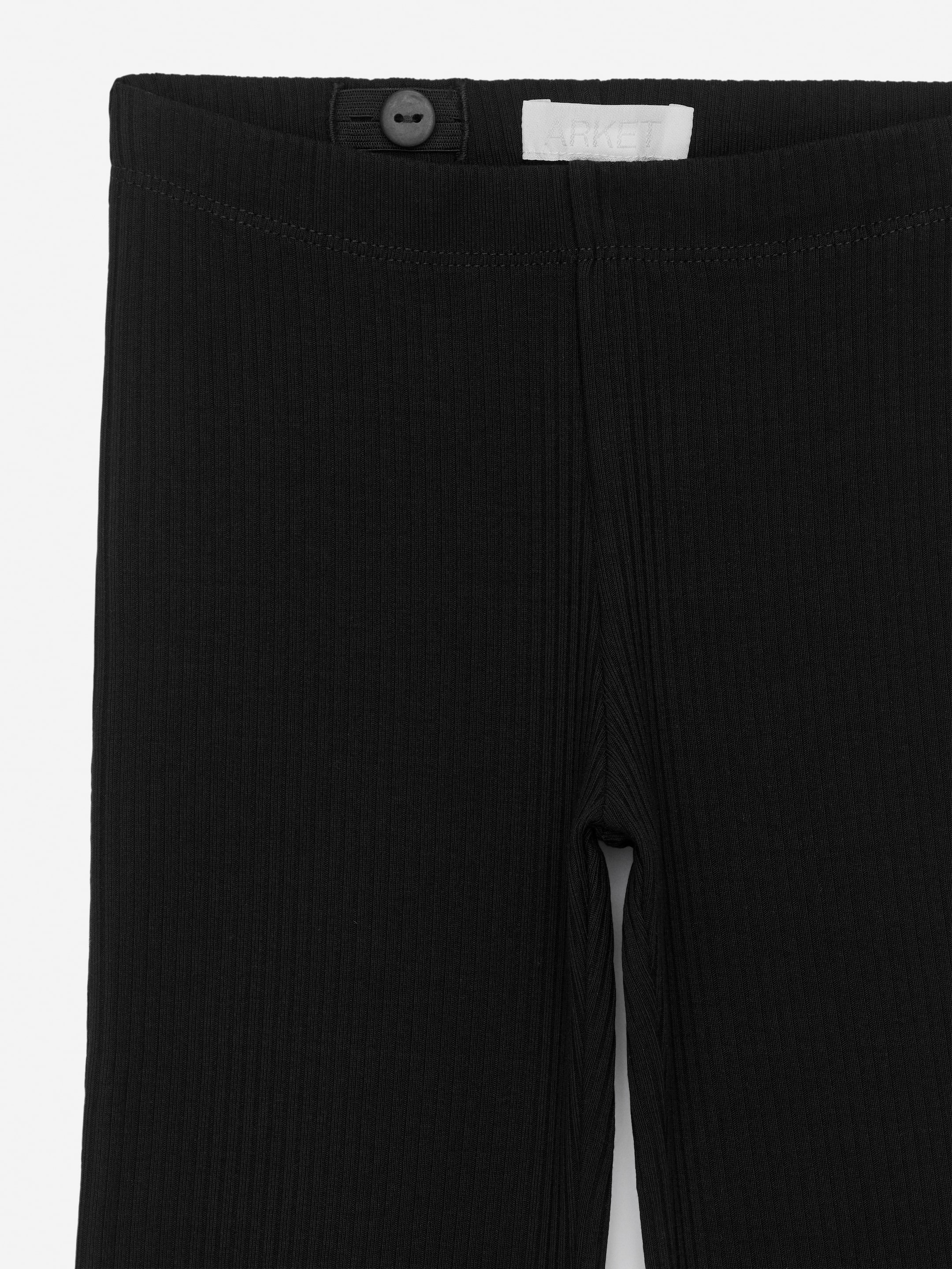 Visualizza immagine più grande: Leggings svasati a coste - Nero - BAMBINO | H&M IT 3