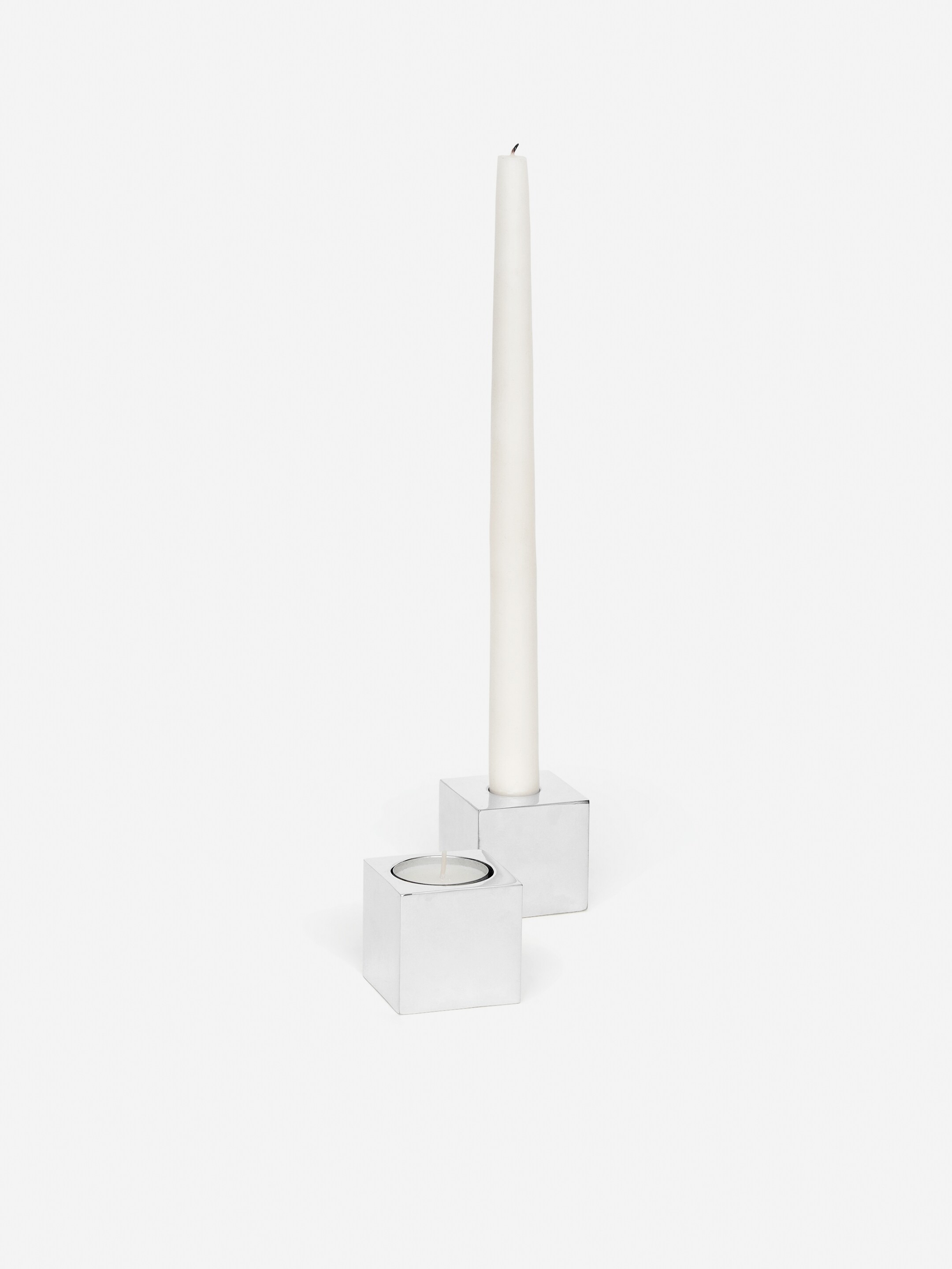 Visualizza immagine più grande: Portacandele su due lati - Argento - HOME | H&M IT 3