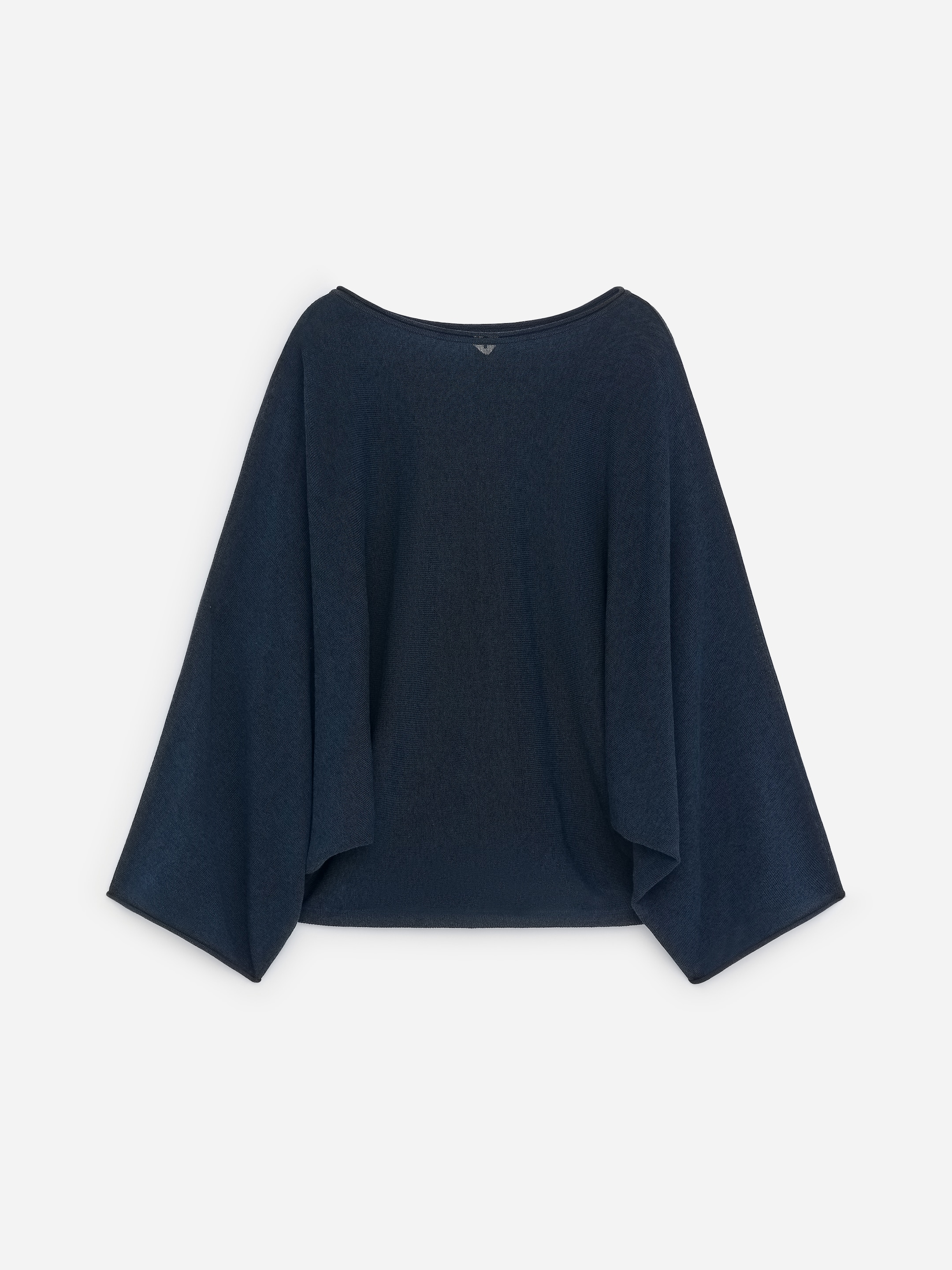 Top mit Drapierung - Dunkelblau - Loose Fit - Damen - StillMedia/DescriptiveStillLife - 1