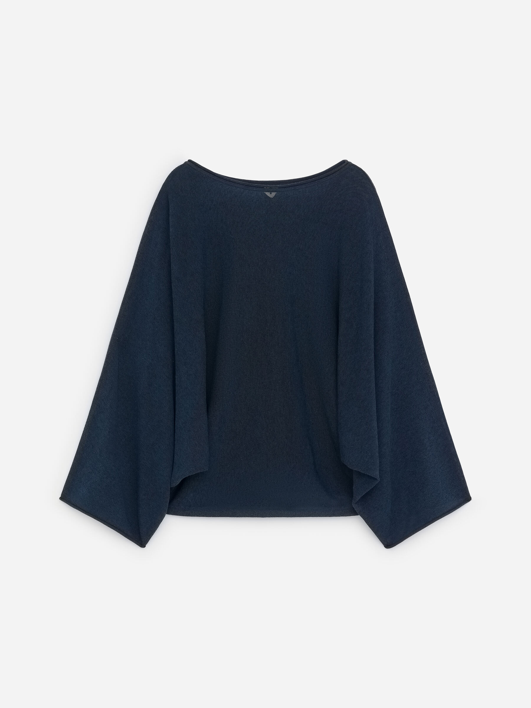 Draped Top - Dark Blue - Loose fit - Women - StillMedia/DescriptiveStillLife - 1