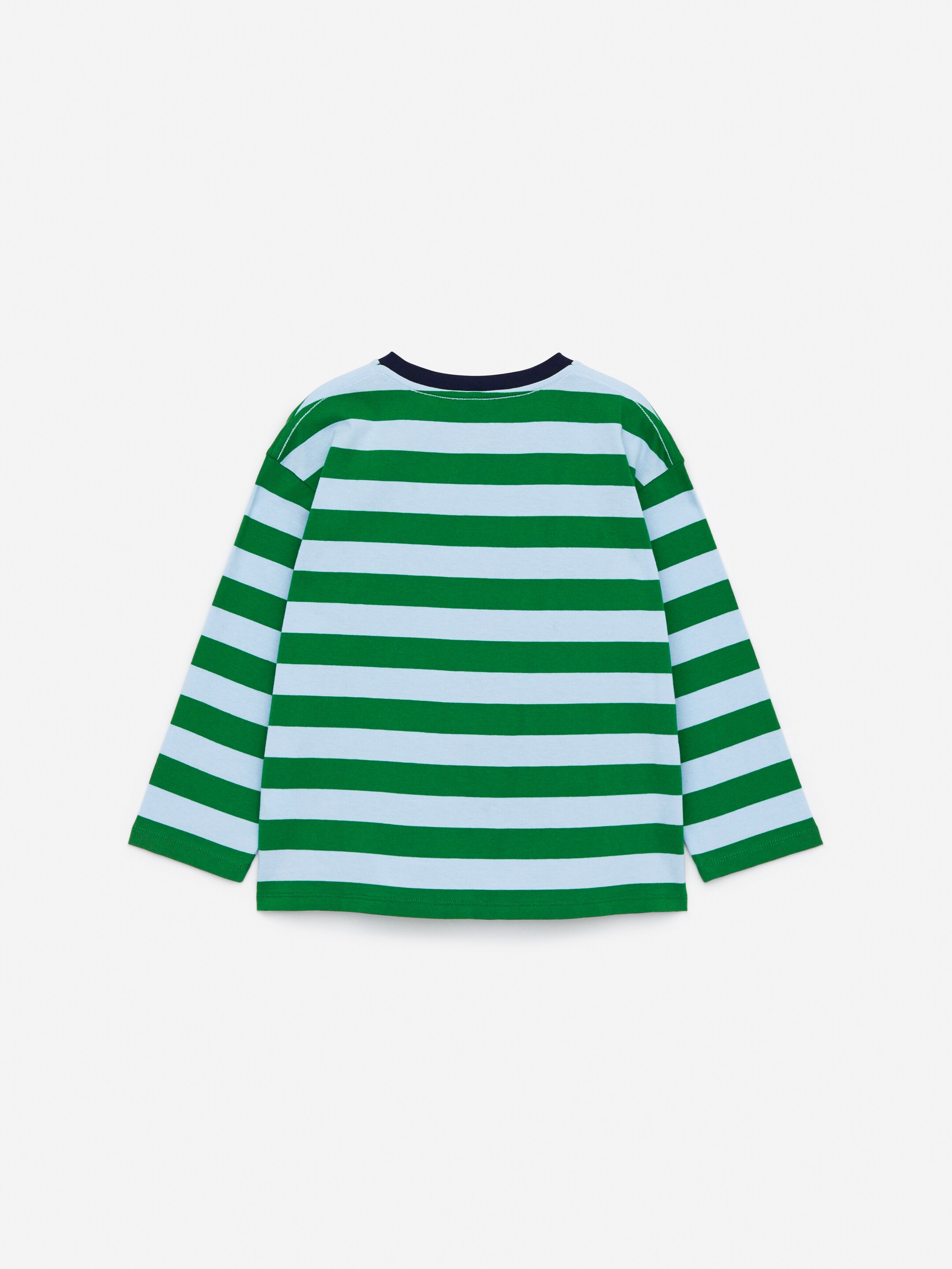 Agrandir l'image: T-shirt à manches longues - Bleu/Vert - ENFANT | H&M CH 2