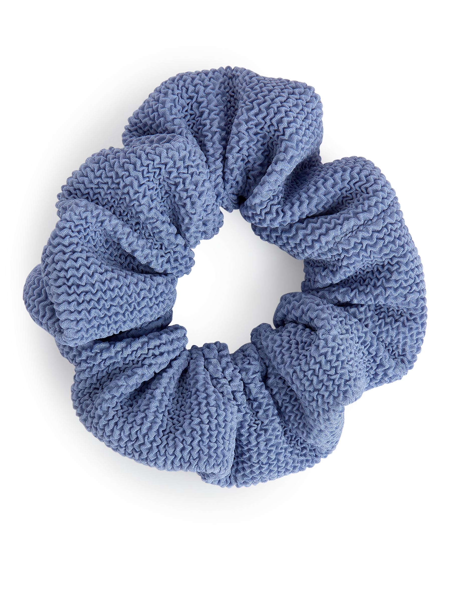 Crinkle-Scrunchie - Blau - Damen - StillMedia/DescriptiveStillLife - 1