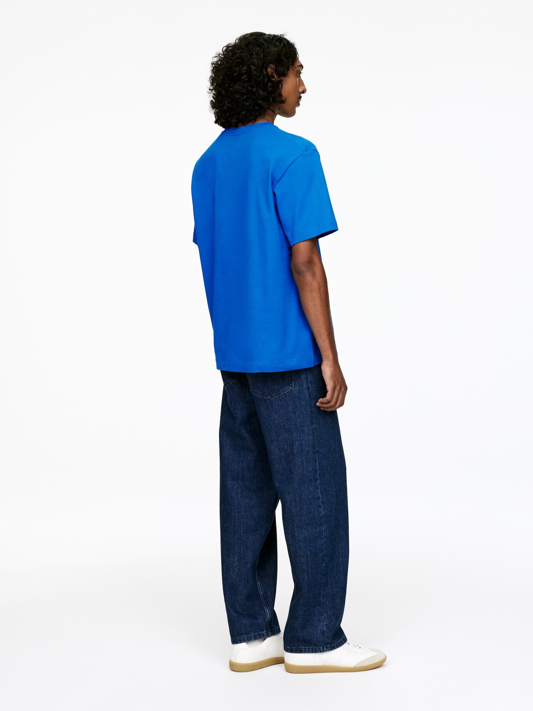 Visa större bild: ARKET CAFÉ t-shirt med tryck - Blå - HERR | H&M SE 2