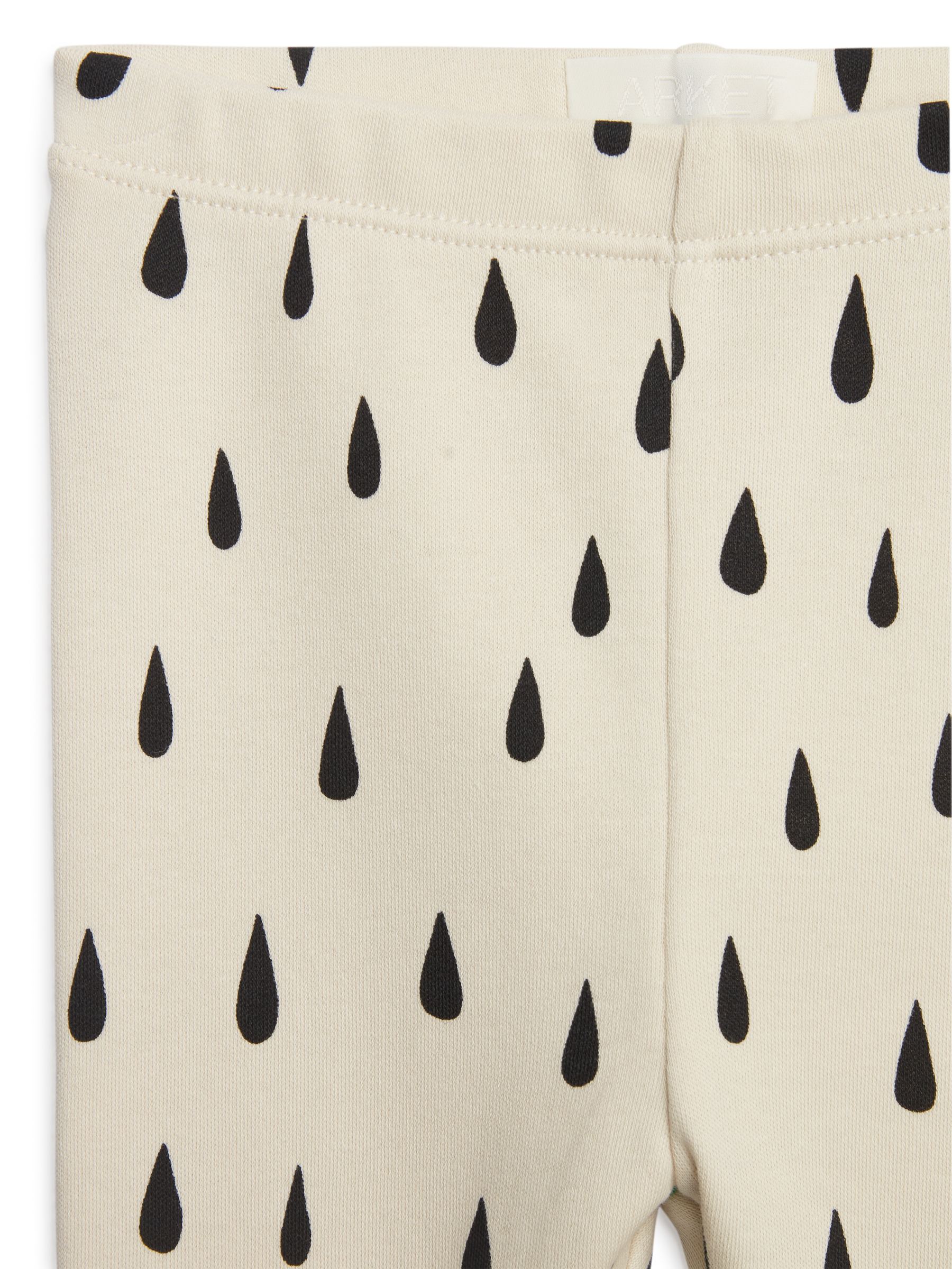 Jerseyleggings - Cremeweiß/Schwarz - Kinder - StillMedia/DescriptiveDetail - 1