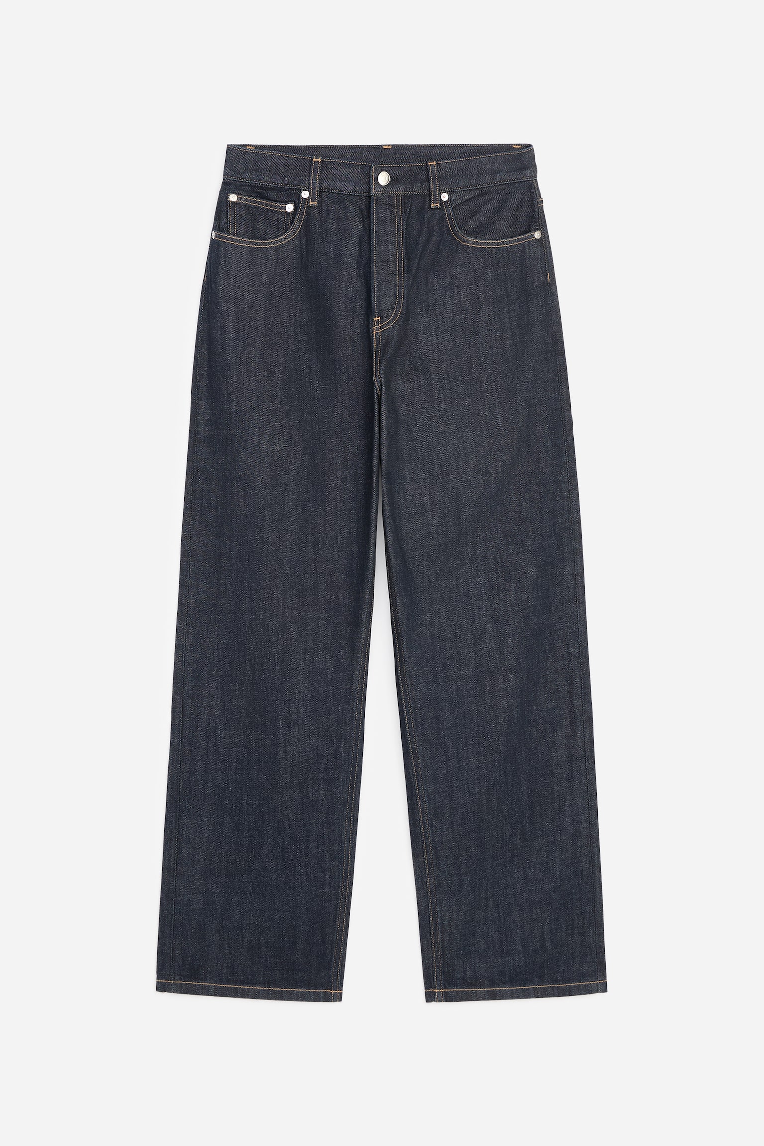 Jean large MIST - Bleu foncé/Noir/Mid Blue/gris/Noir/Bleu foncé - 1