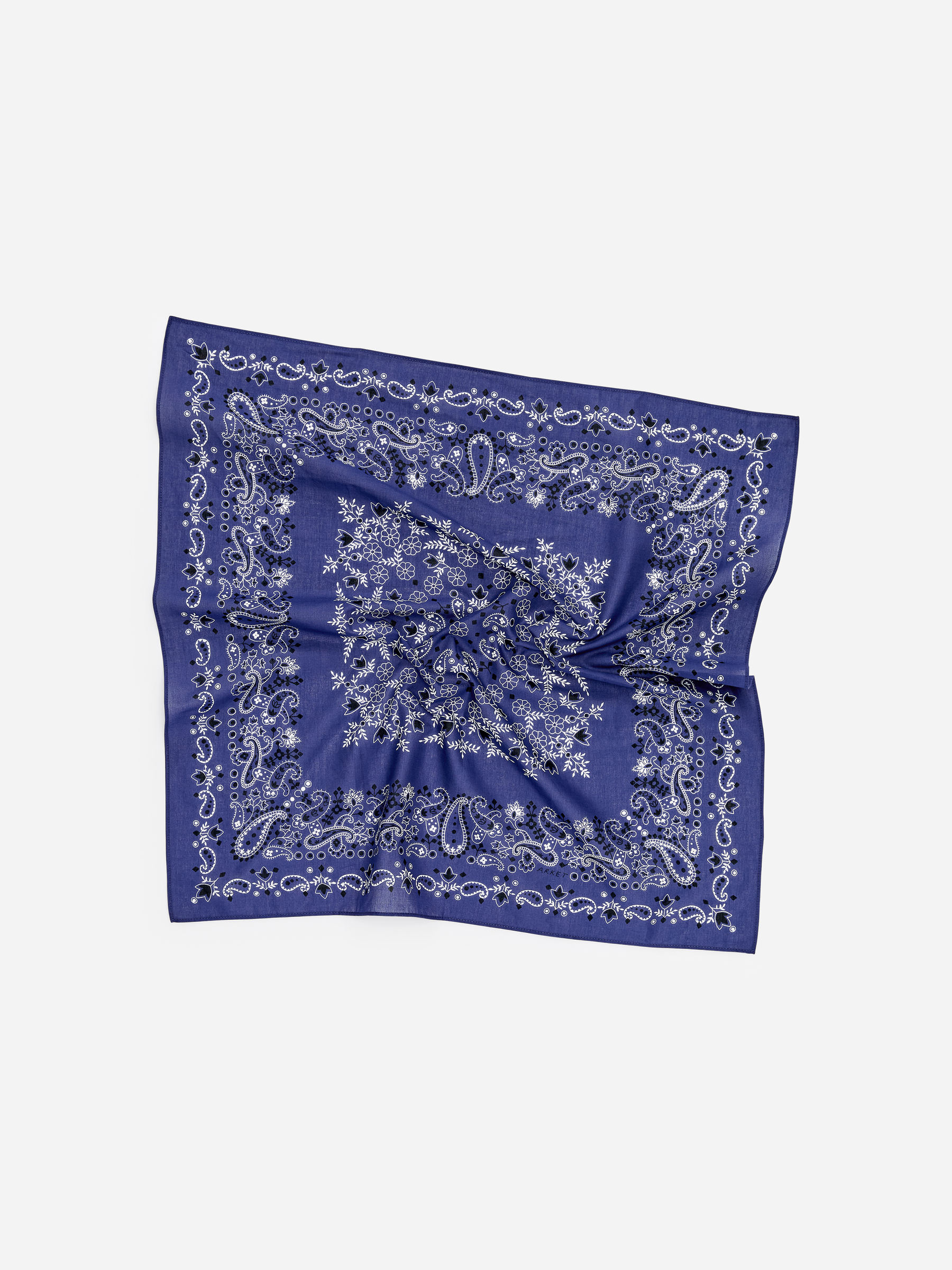 Scarf i bomull - Blå - Women - StillMedia/DescriptiveStillLife - 1