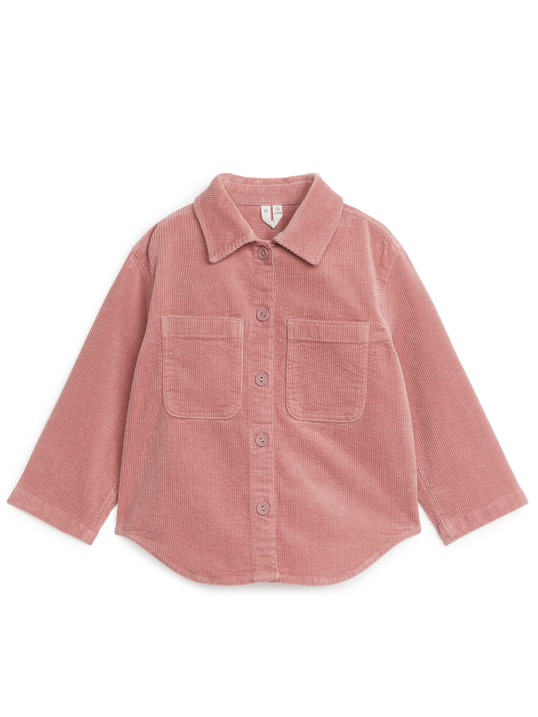 Sobrecamisa de pana - Rosa - Corte estándar - Children - StillMedia/DescriptiveStillLife - 3