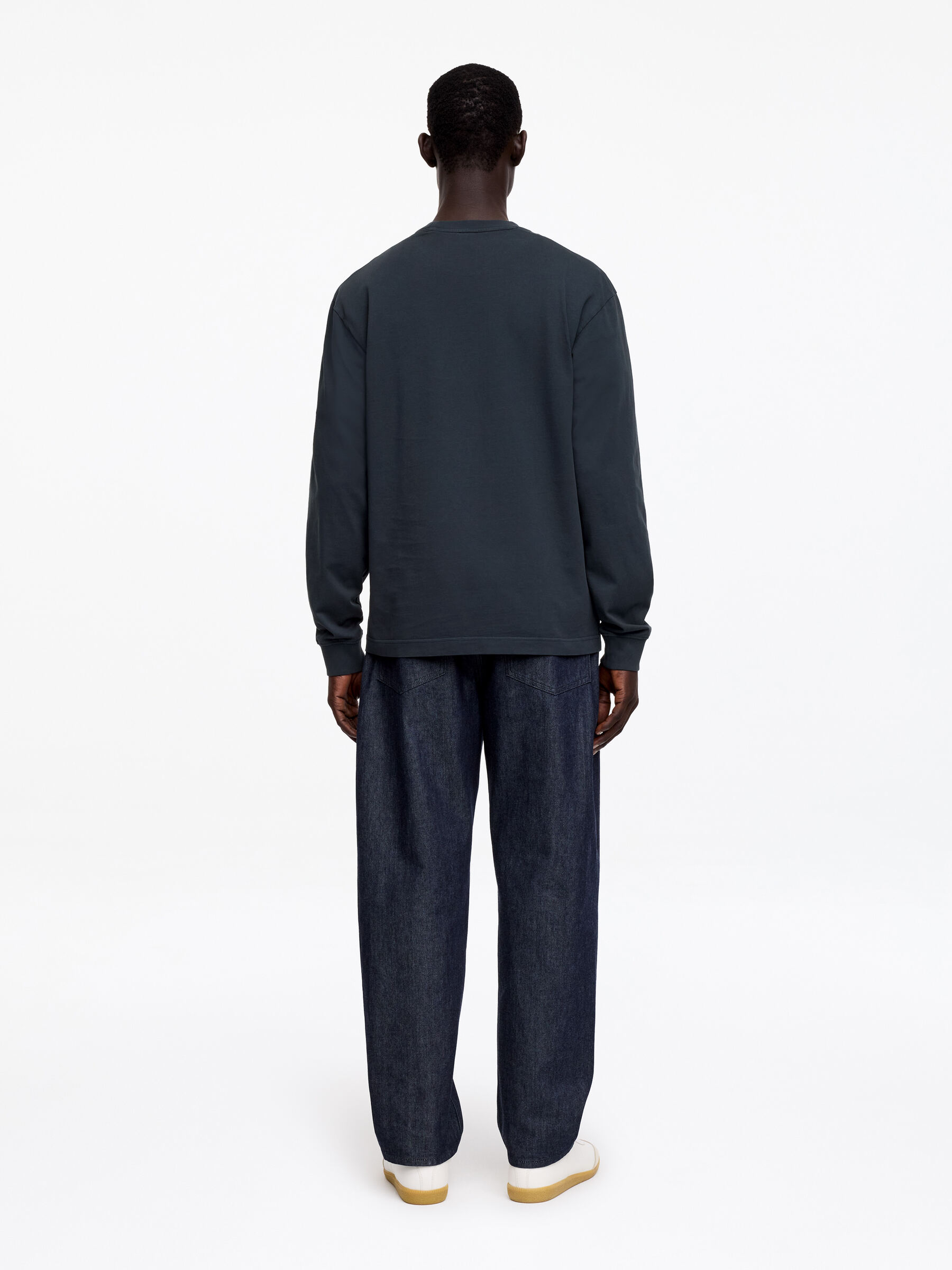 Camiseta de manga larga - Negro - Corte estándar - Men - StillMedia/Lookbook - 5