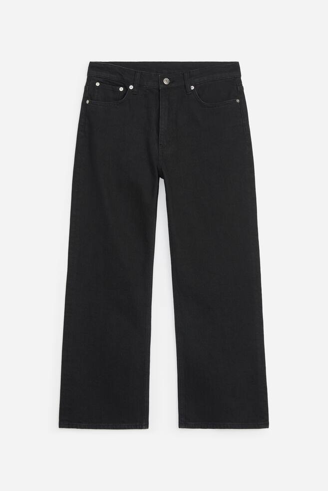 Desert Kick Flare Jeans - Schwarz/Blau/Weiß - 1