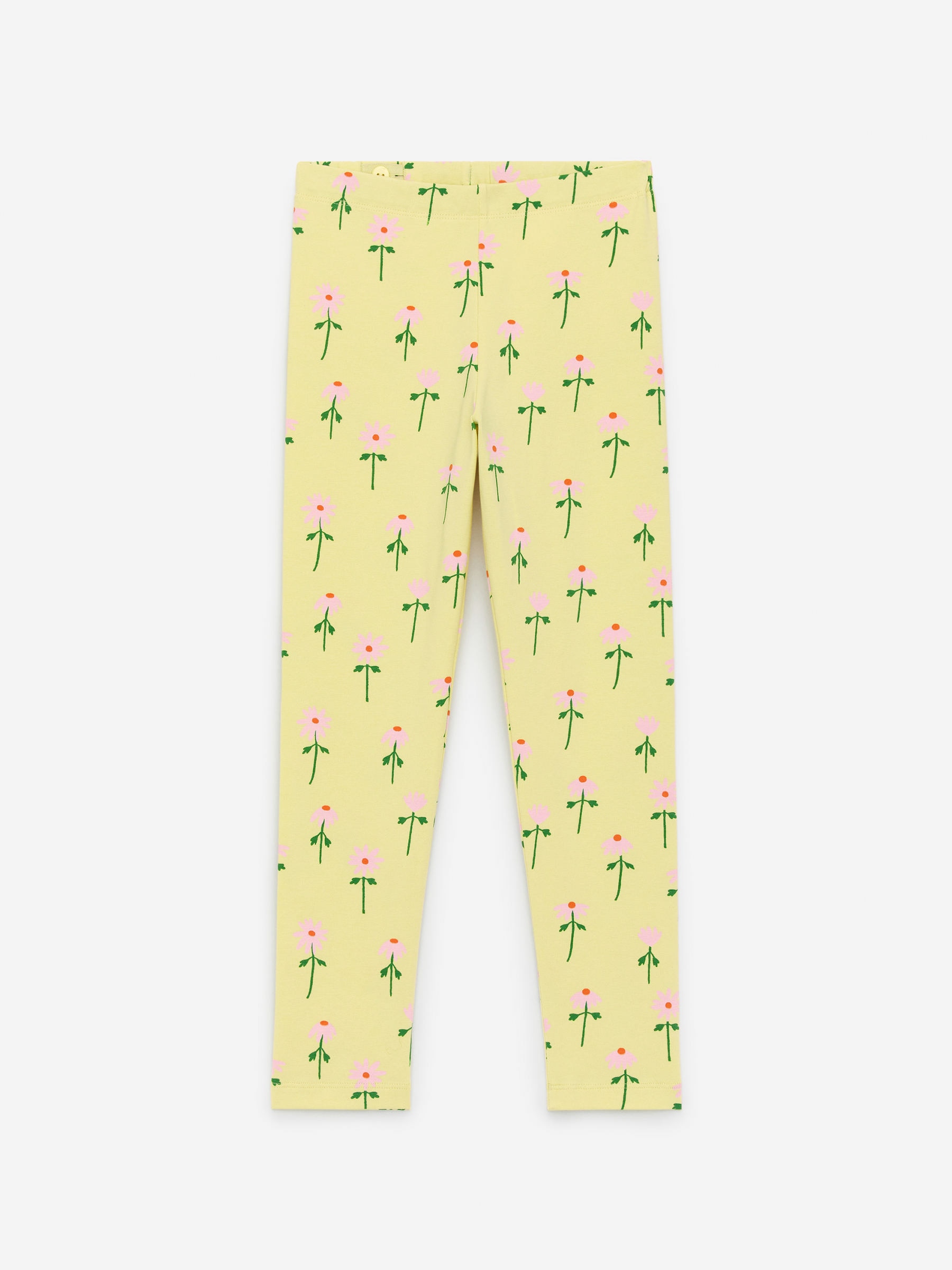 Bedruckte Jersey-Leggings - Gelb/Blumen - Kinder - StillMedia/DescriptiveStillLife - 2