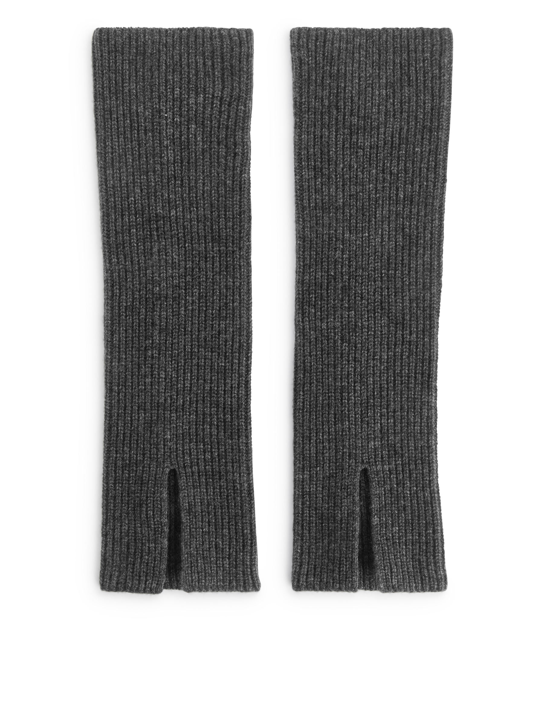 Benvärmare i ull - Mörkgråmelerad - Women - StillMedia/DescriptiveStillLife - 2