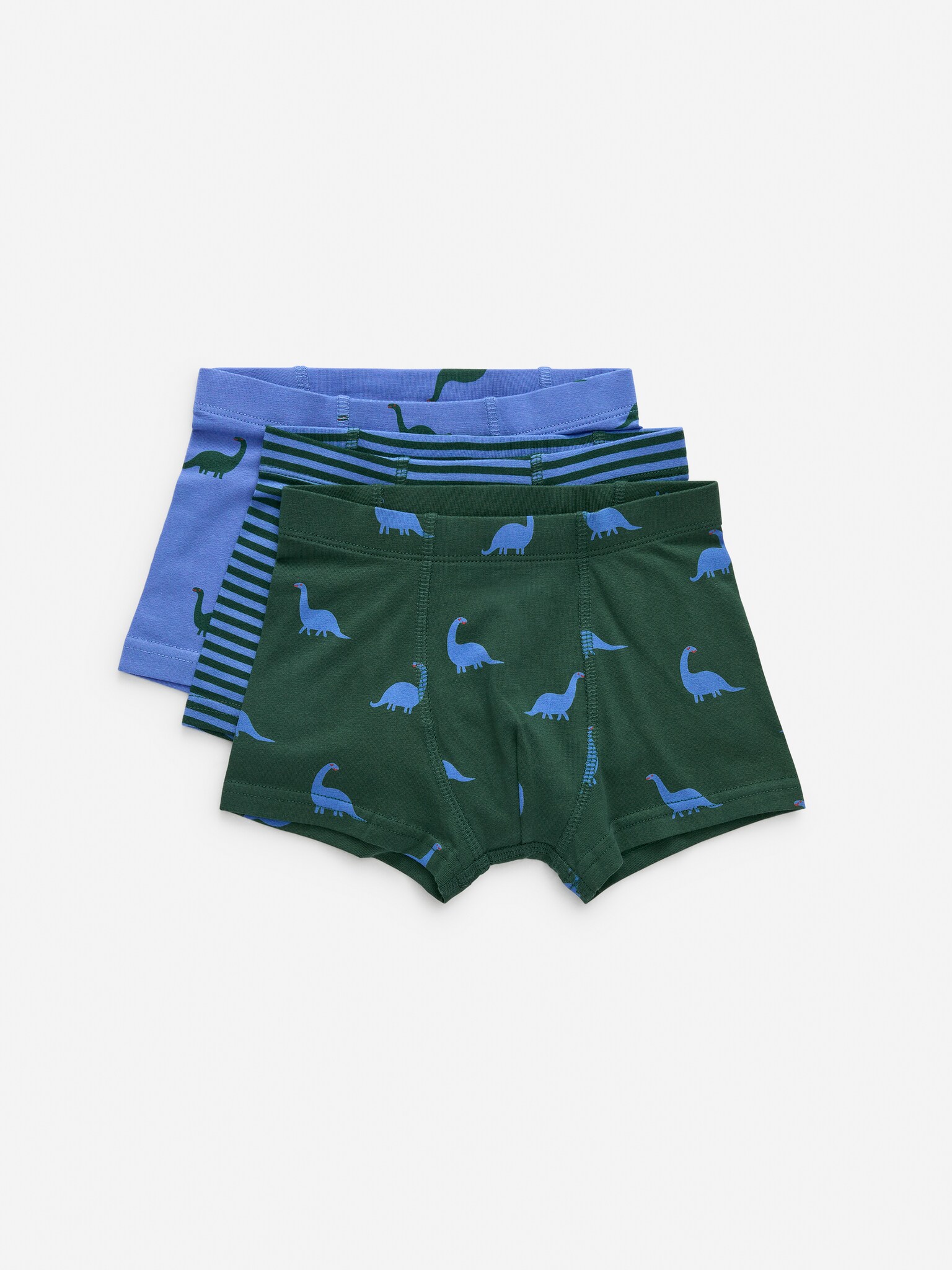 Jersey-Trunks - Blau/Dinosaurier/Blau/Weiß/Dunkelblau/Hellblau/Khakigrün/Grün/Blau/Weiß/Cremeweiß/Garten-Print/Blau/Monster/Mehrfarbig
