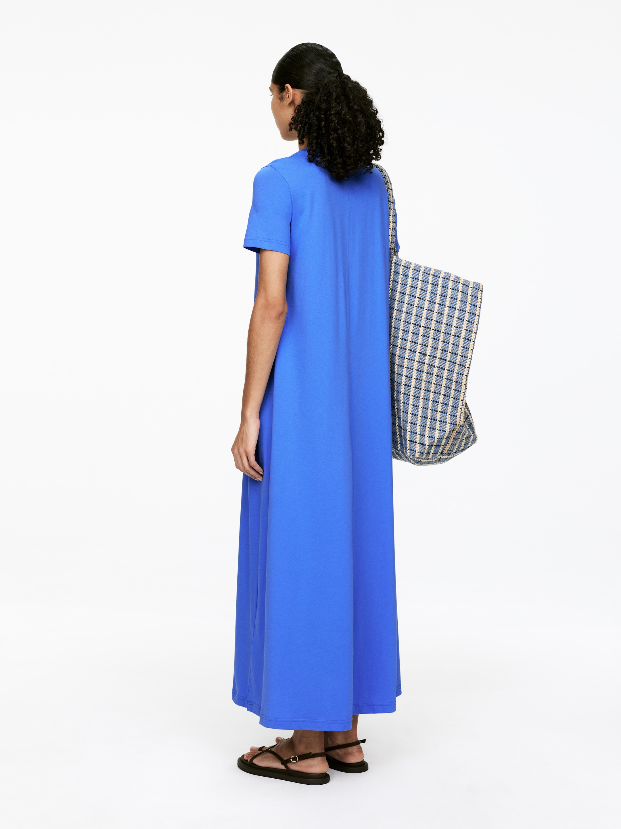 Größeres Bild anzeigen: T-Shirt-Maxikleid - Blau - Ladies | H&M AT 2