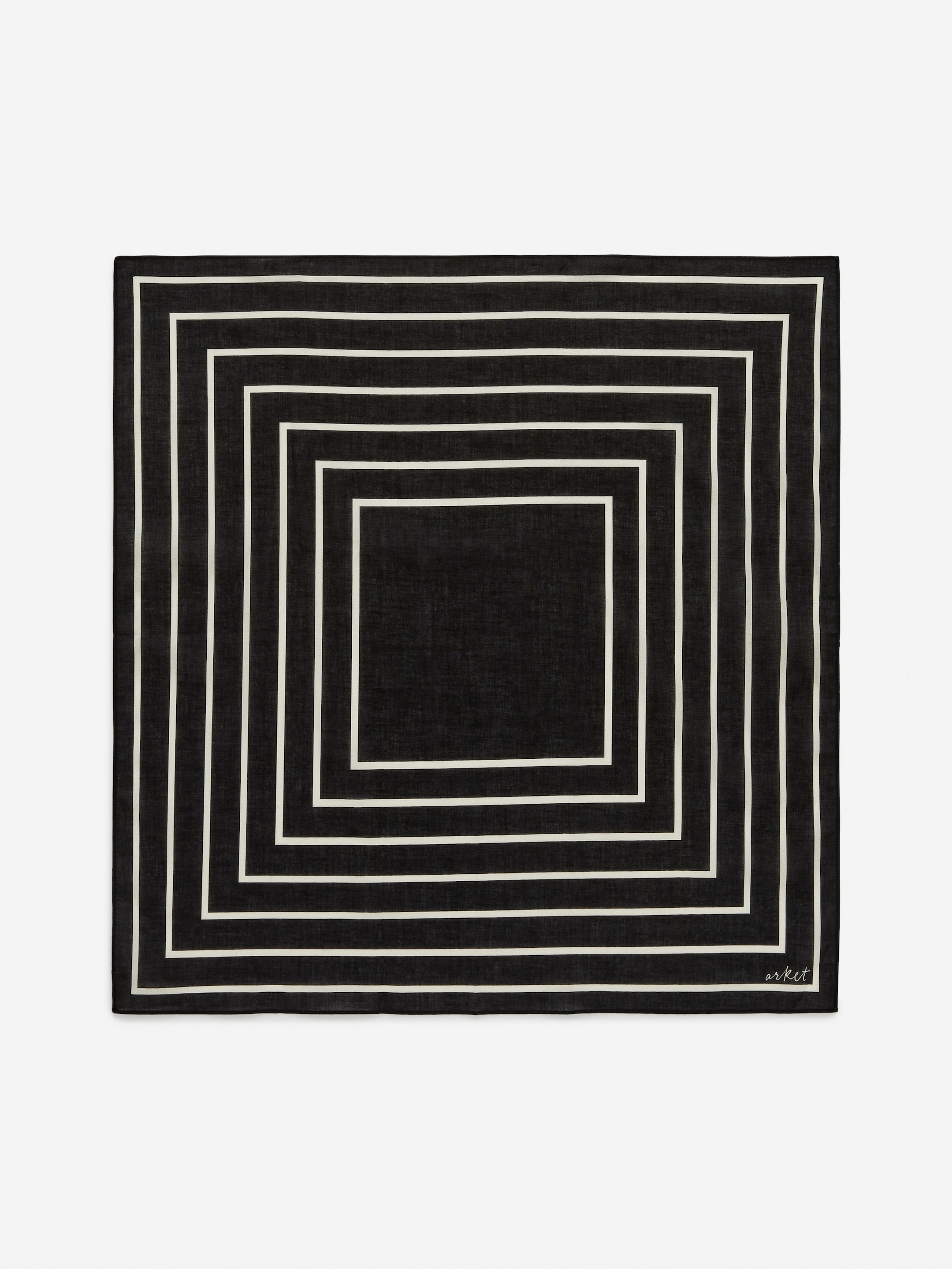 Größeres Bild ansehen: Bandana aus Baumwolle - Schwarz/Weiß - Men | H&M DE 1