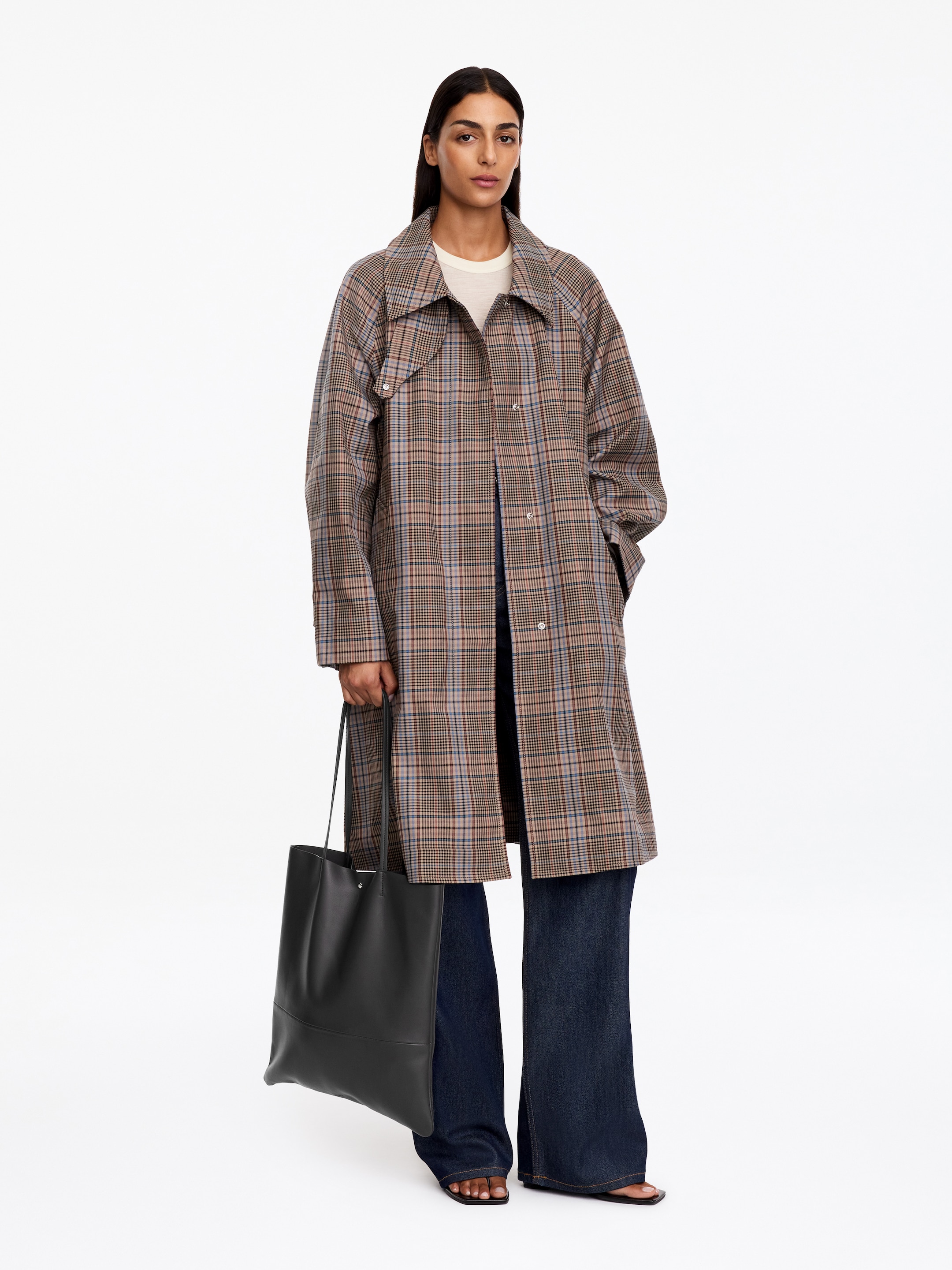 Tragetasche aus Leder - Dunkelgrau - women - StillMedia/Lookbook - 4