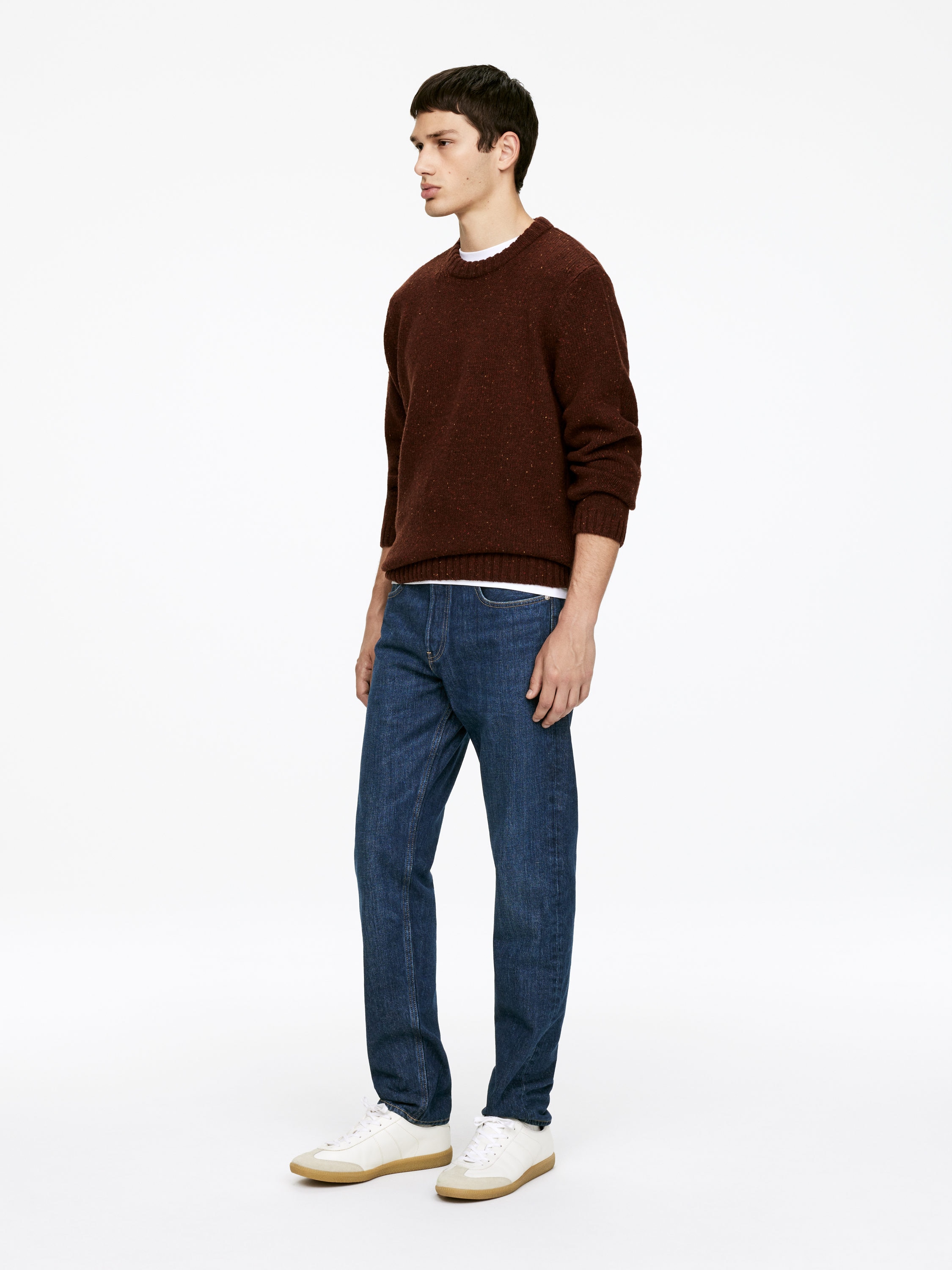 PARK Regular Straight Jeans - Dark Blue - Regular fit - Men - StillMedia/Lookbook - 13