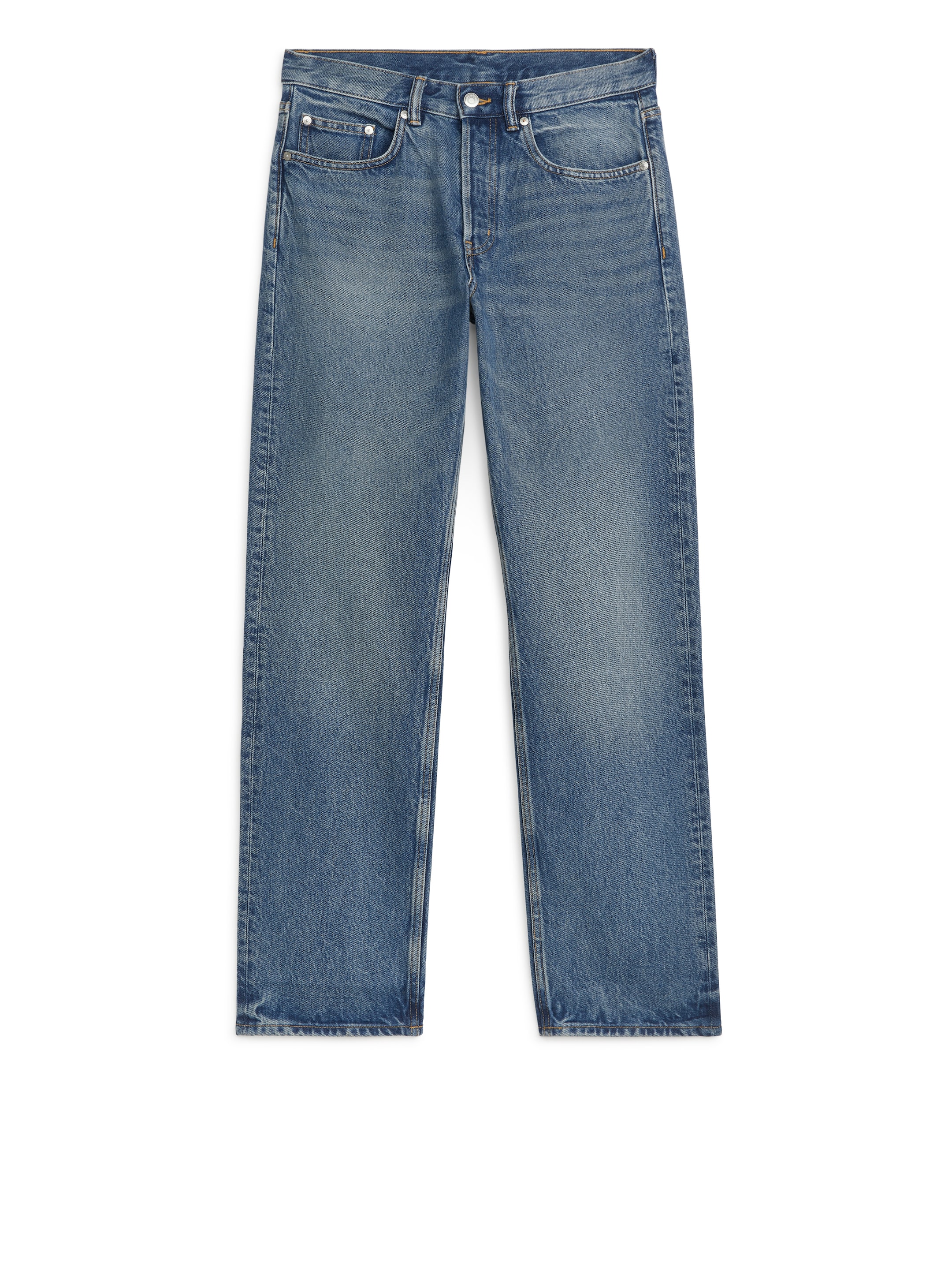 View larger image: OCEAN Loose Straight Jeans - Vintage Blue - Men | H&M GB 1