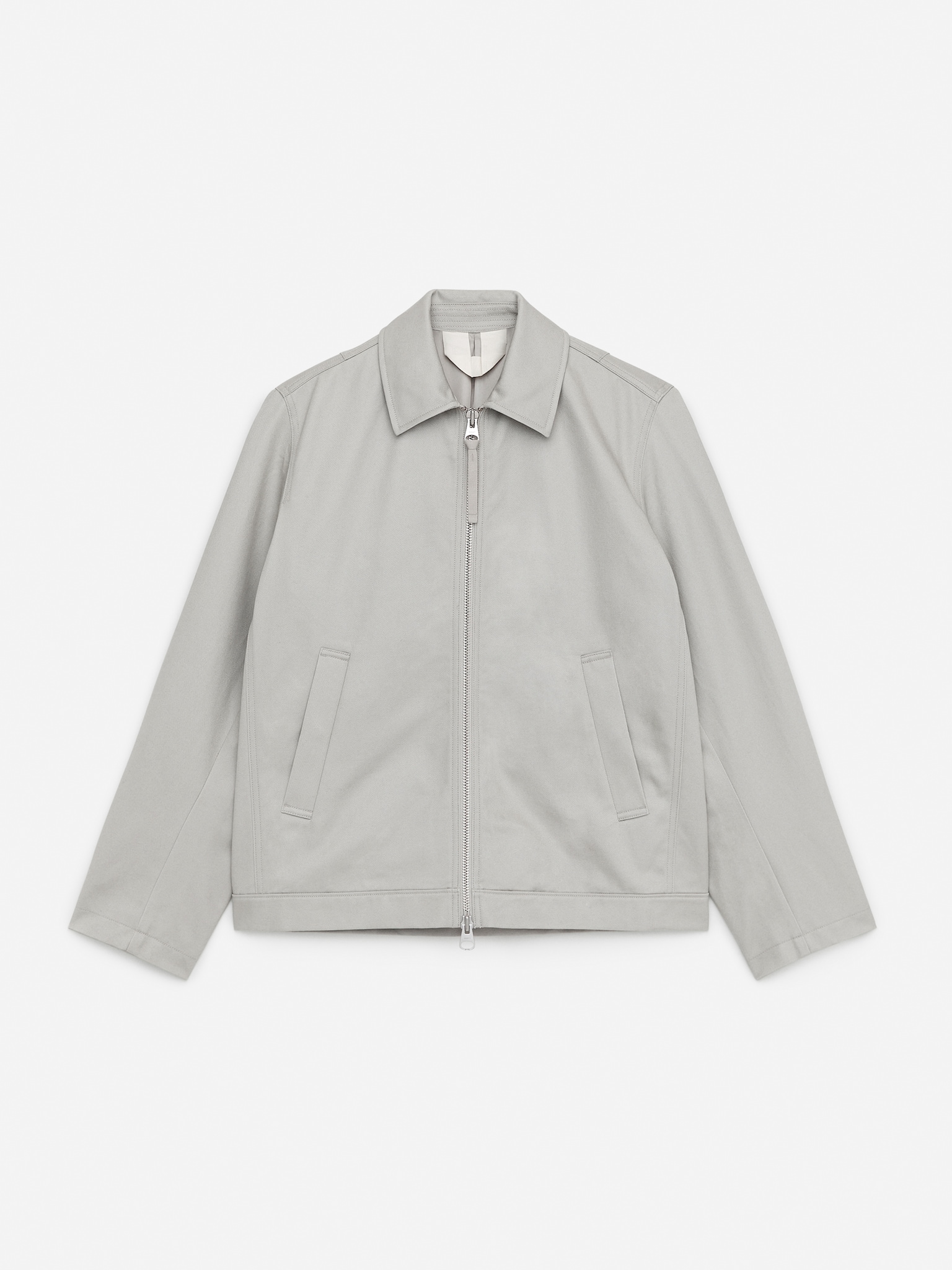 Chaqueta de algodón para lluvia ligera - Gris/Azul oscuro