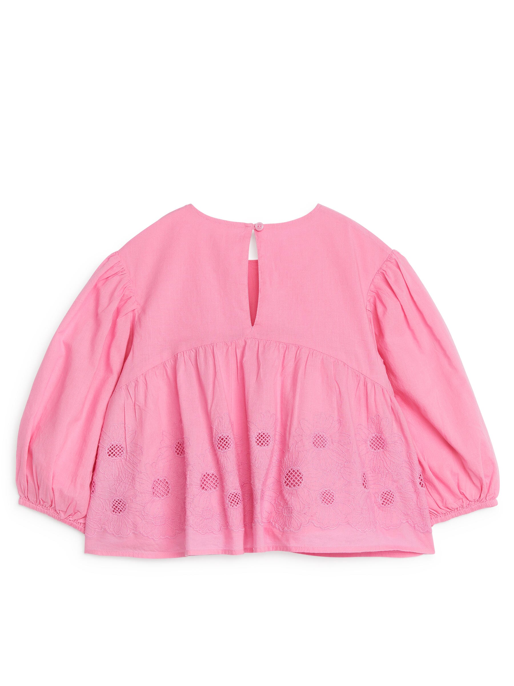 Bluse mit Puffärmeln - Rosa - Regular Fit - Kinder - StillMedia/DescriptiveStillLife - 1