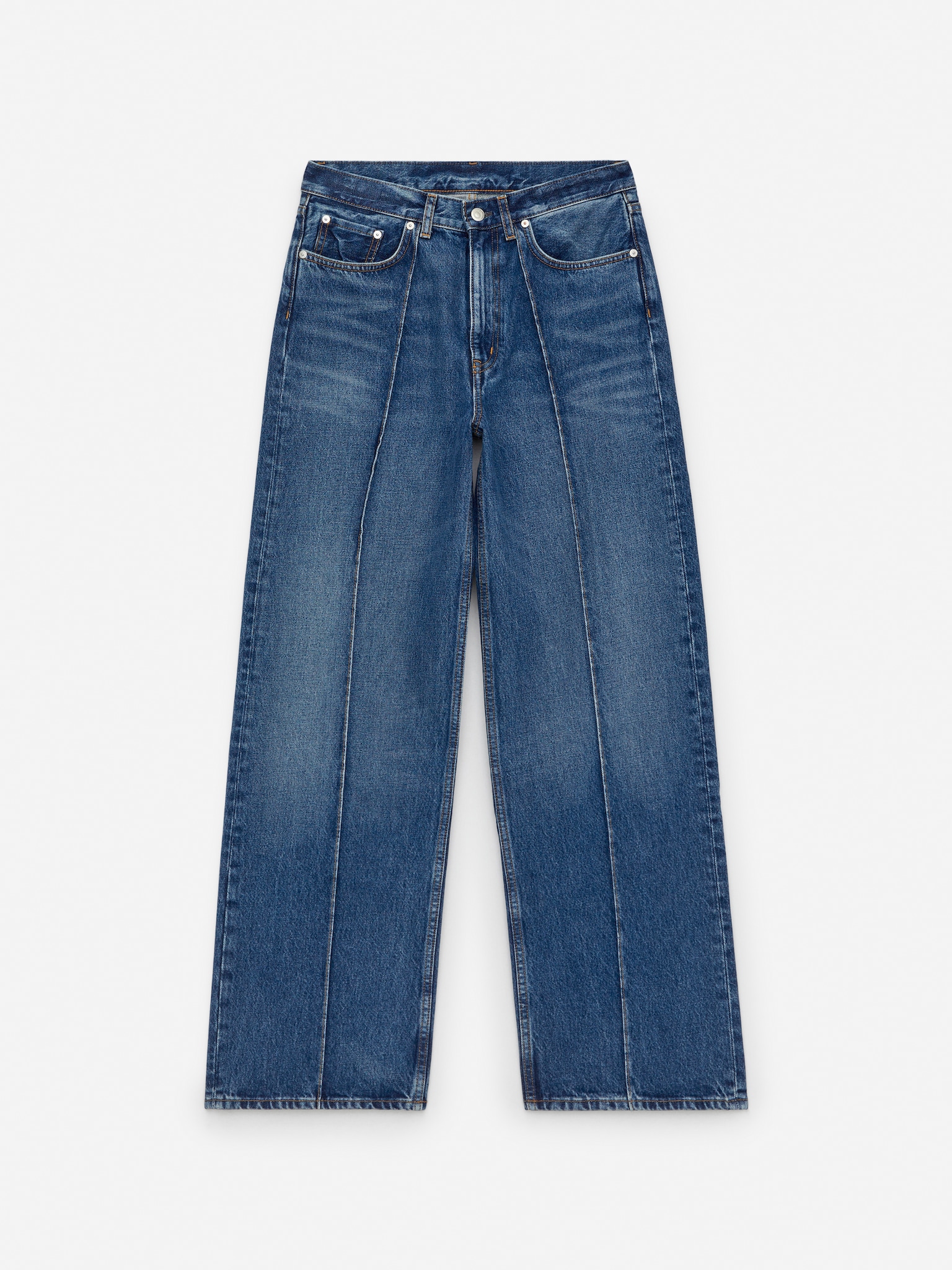 CORAL Wide Jeans - Blue - 1
