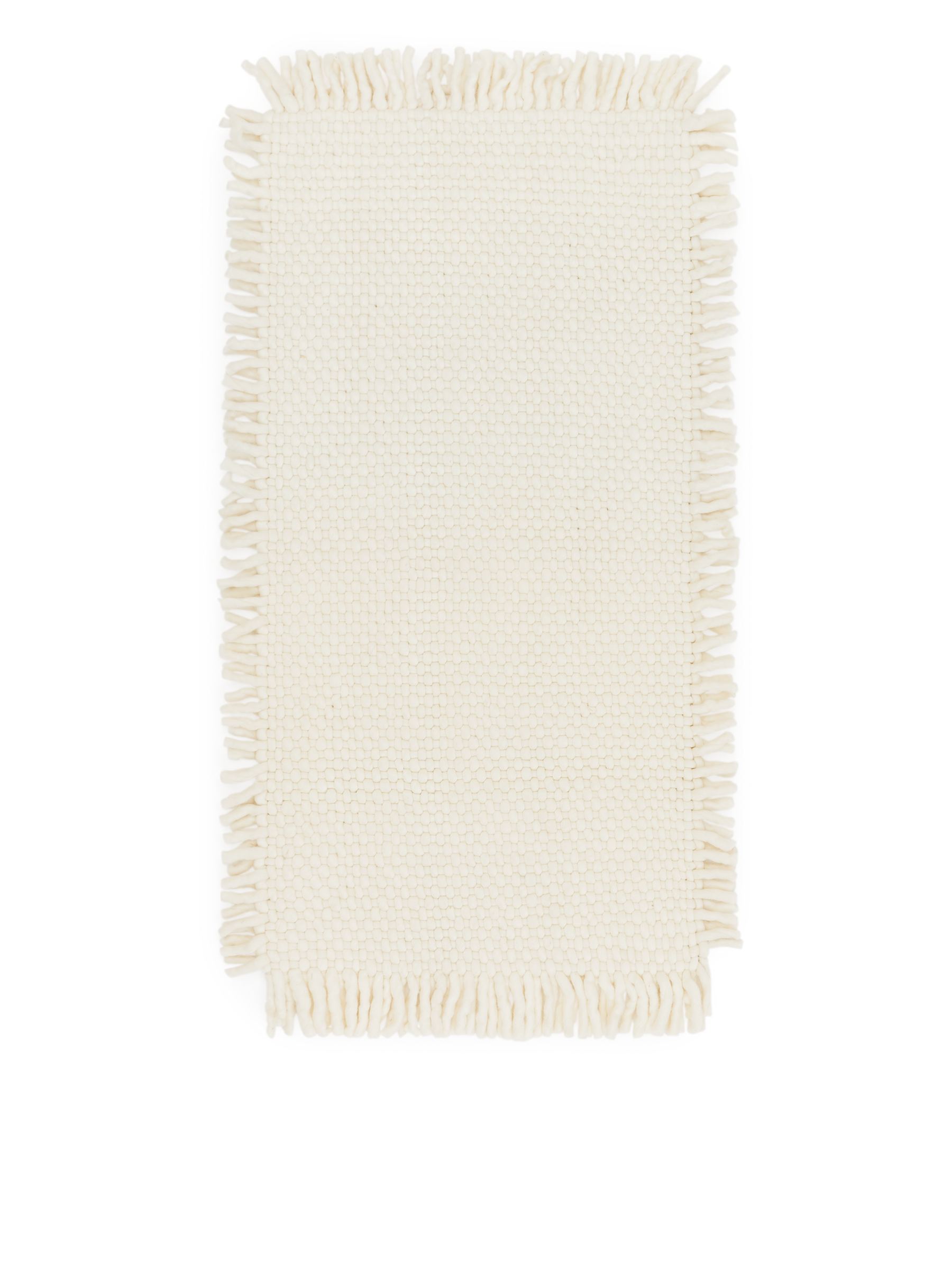 Wollteppich 80 x 160  cm - Cremeweiß - Haushaltswaren - StillMedia/DescriptiveStillLife - 2