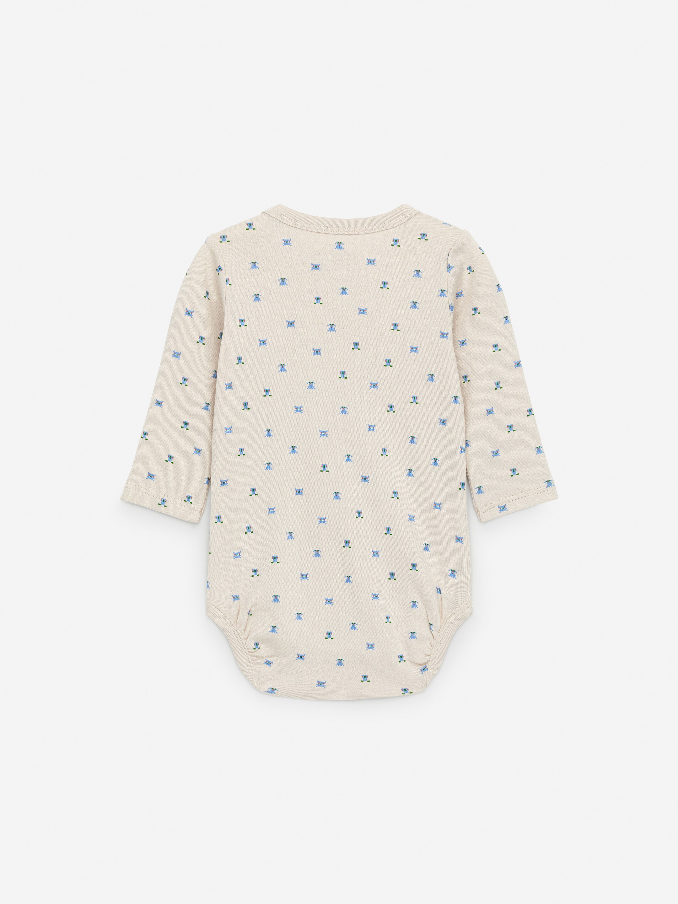 Agrandir l'image: Body à manches longues - Écru/Monstres - ENFANT | H&M FR 2