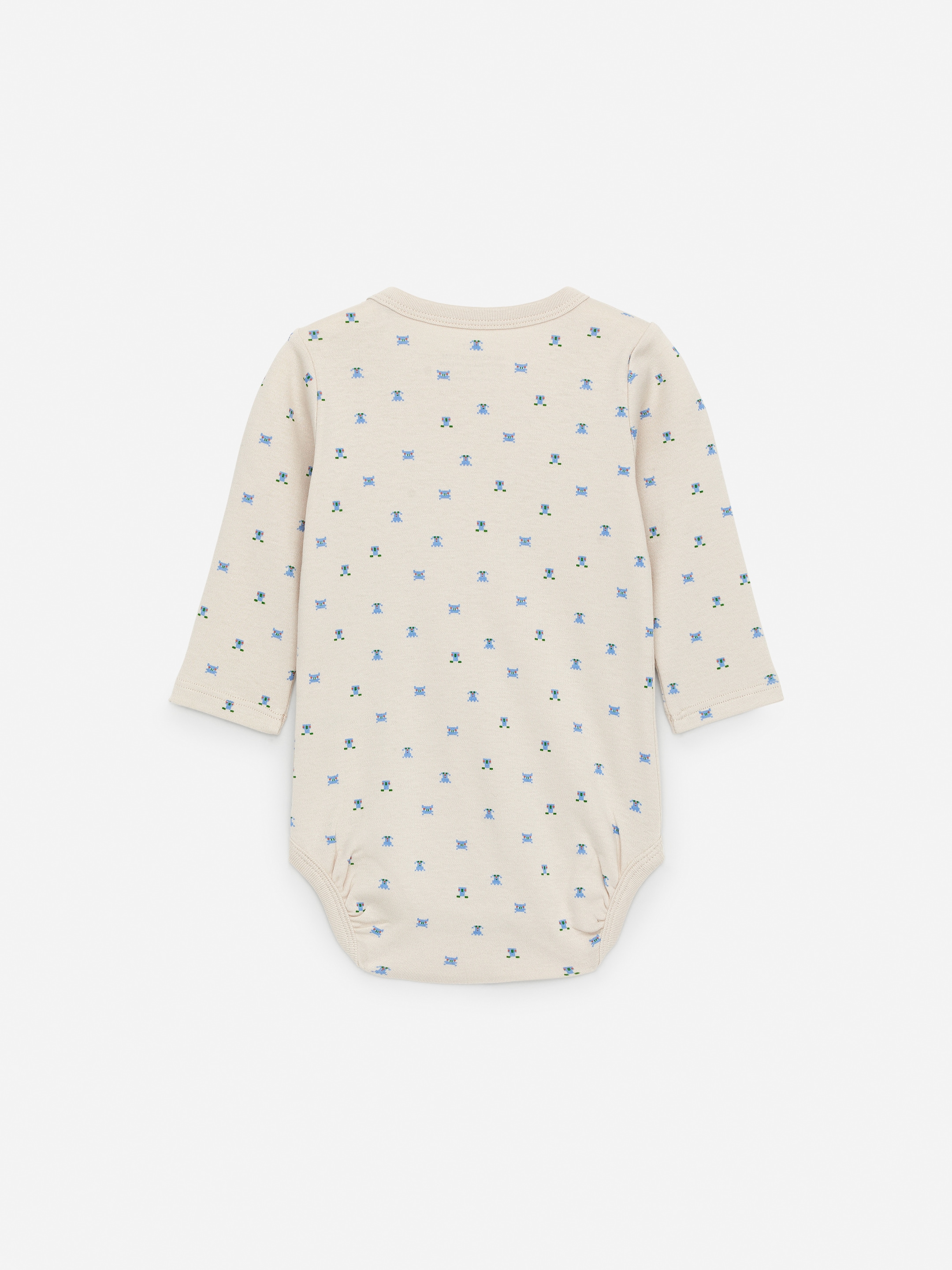 Größeres Bild ansehen: Langarmbody - Cremeweiß/Monster - Kids | H&M DE 2